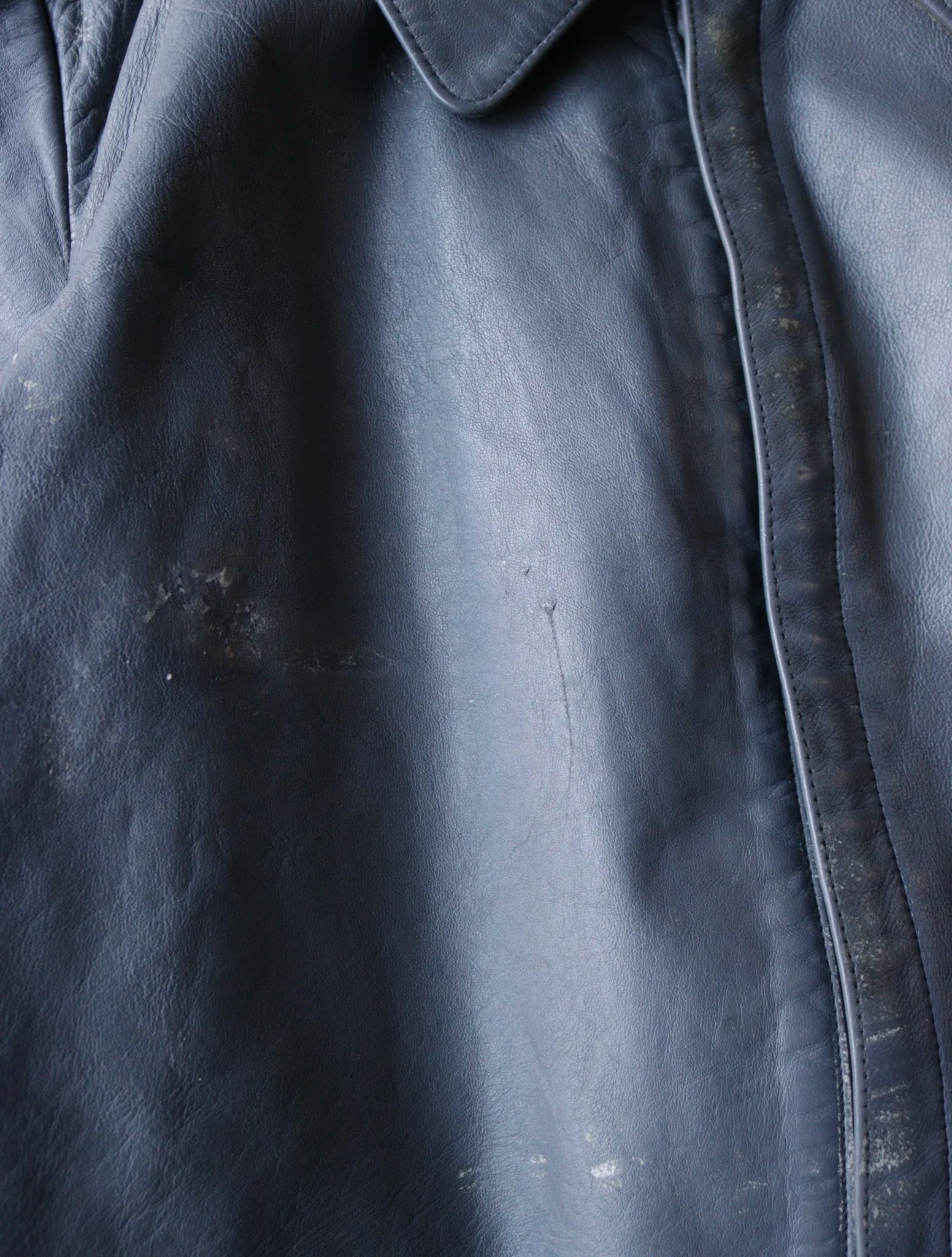 1980S GERMAN U BOAT LEATHER JACKET