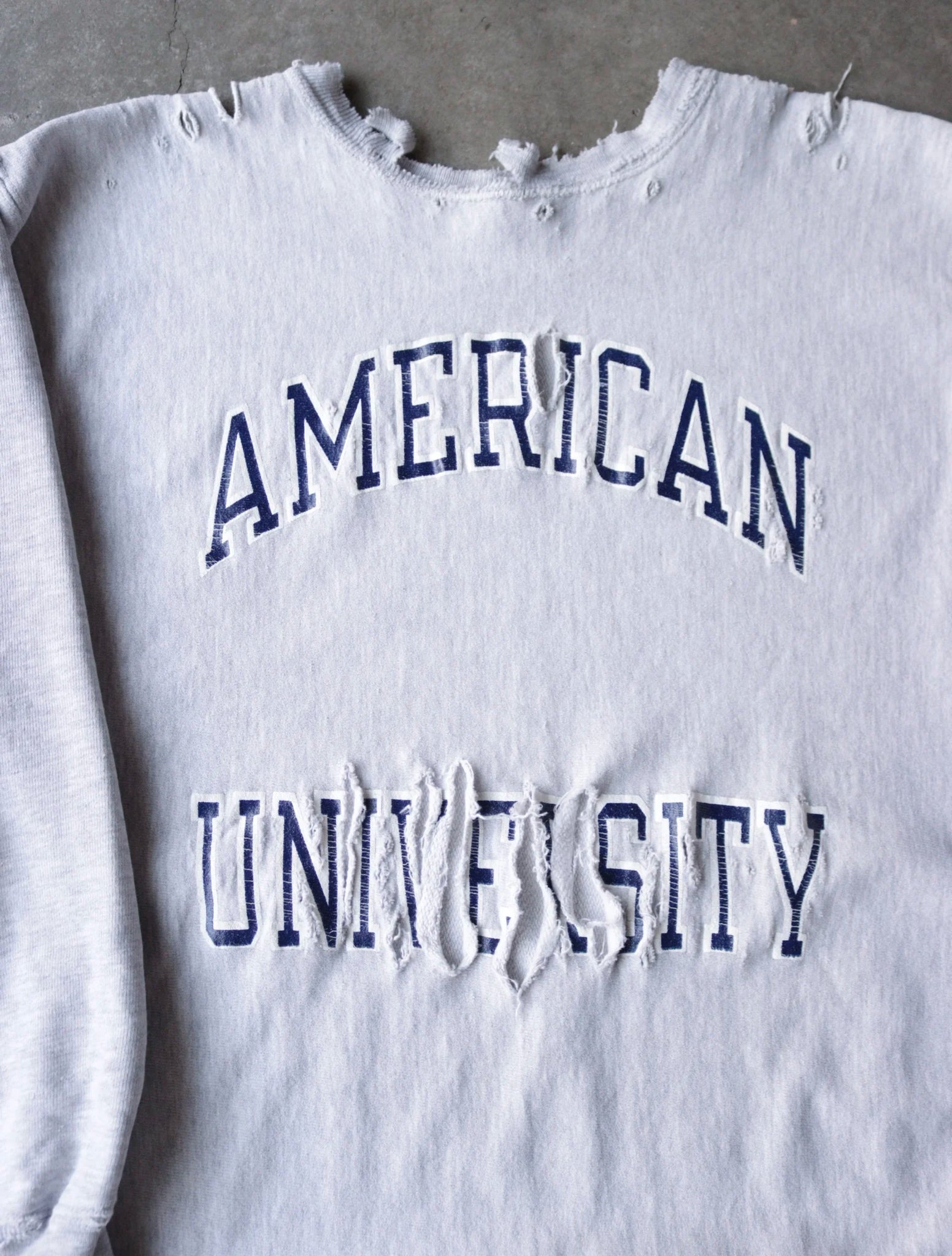1980S AMERICAN UNI THRASHED TEE