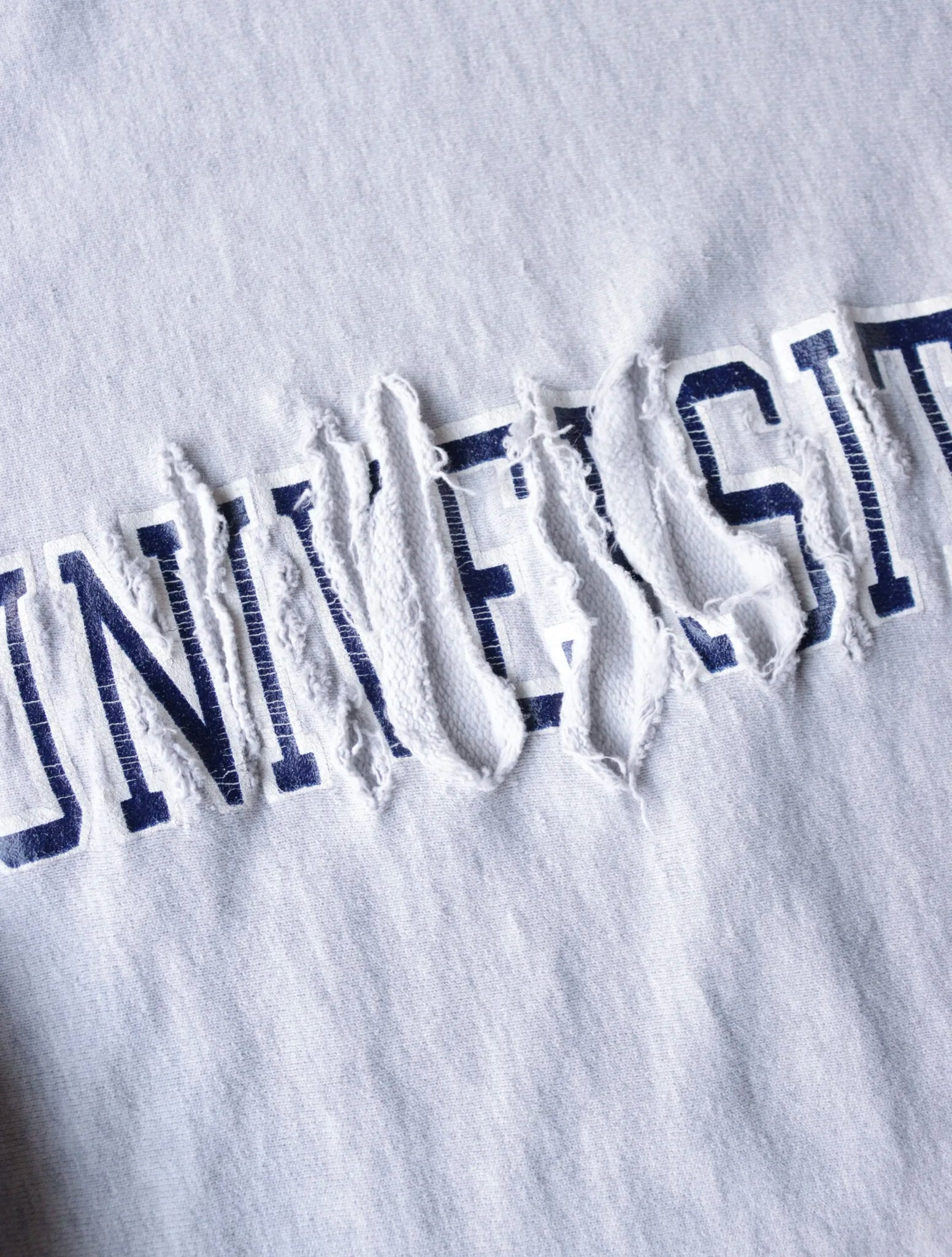 1980S AMERICAN UNI THRASHED TEE