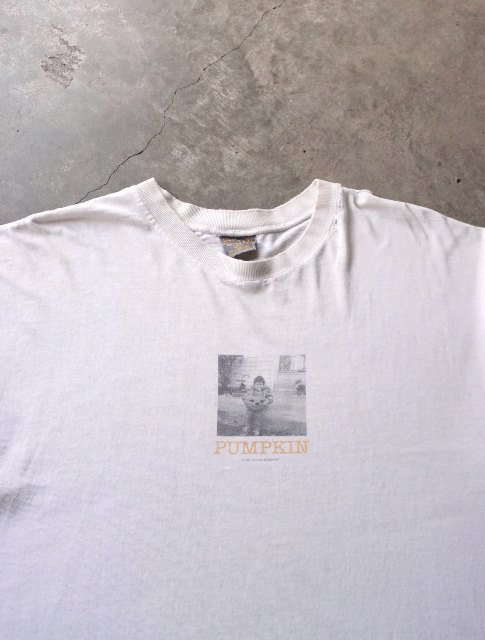 1990S PUMPKIN FADED TEE