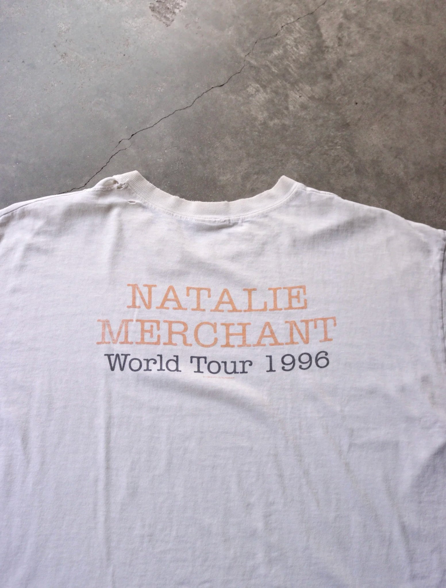 1990S PUMPKIN FADED TEE