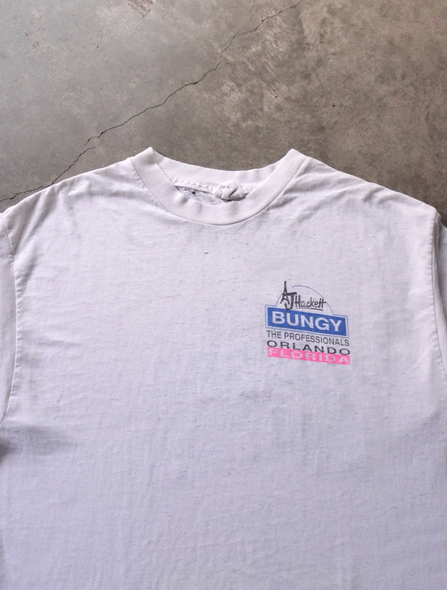 1990S AJ HACKETT DISTRESSED TEE