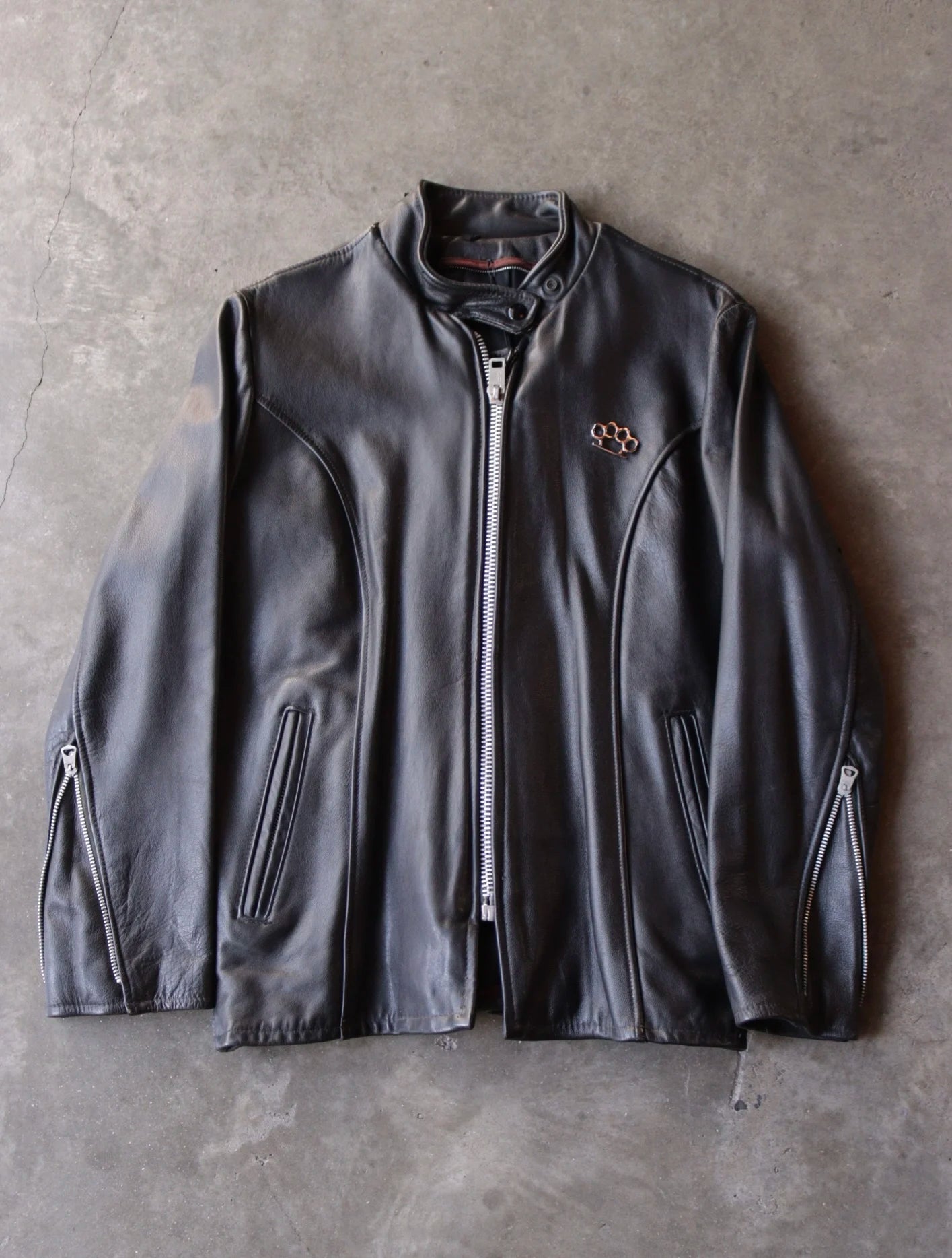 ジャケット・アウター Polyester Typewriter Double BreastedCoat Polyester Typewriter Double BreastedCoat