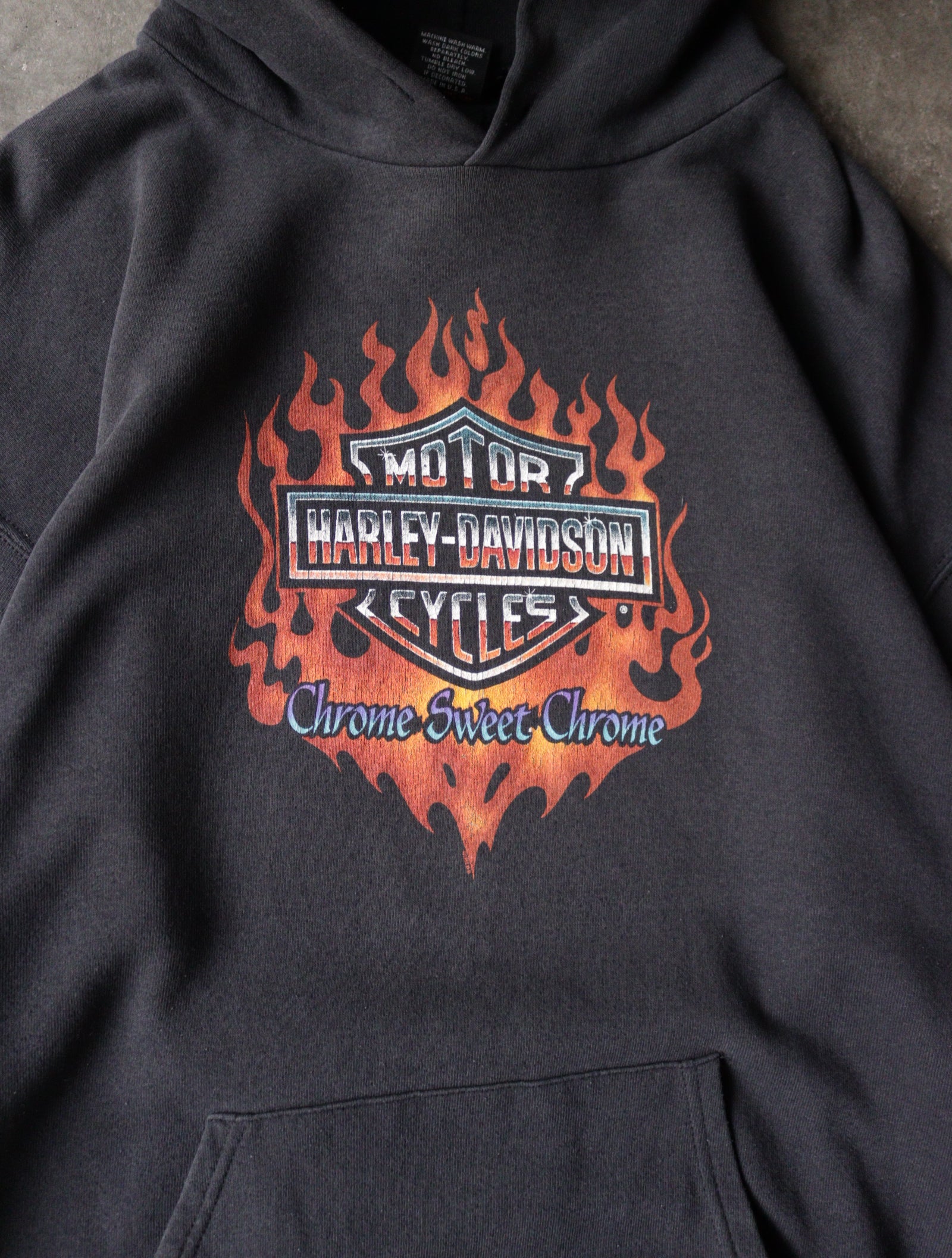 1990S CHROME SWEET CHROME HOODED SWEATSHIRT – TWO FOLD