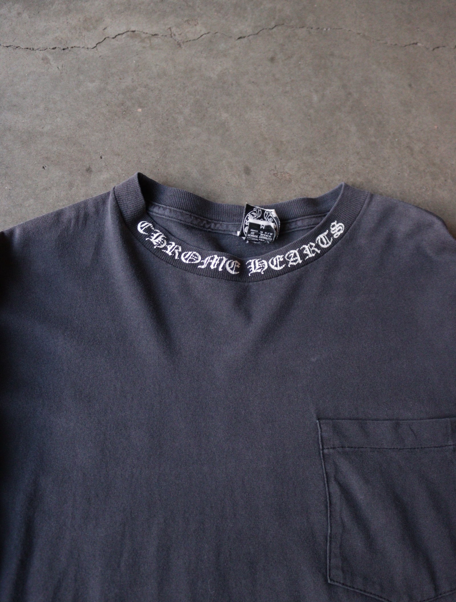 2000S CHROME HEARTS L/S TWO TONE CUFF TEE – TWO FOLD