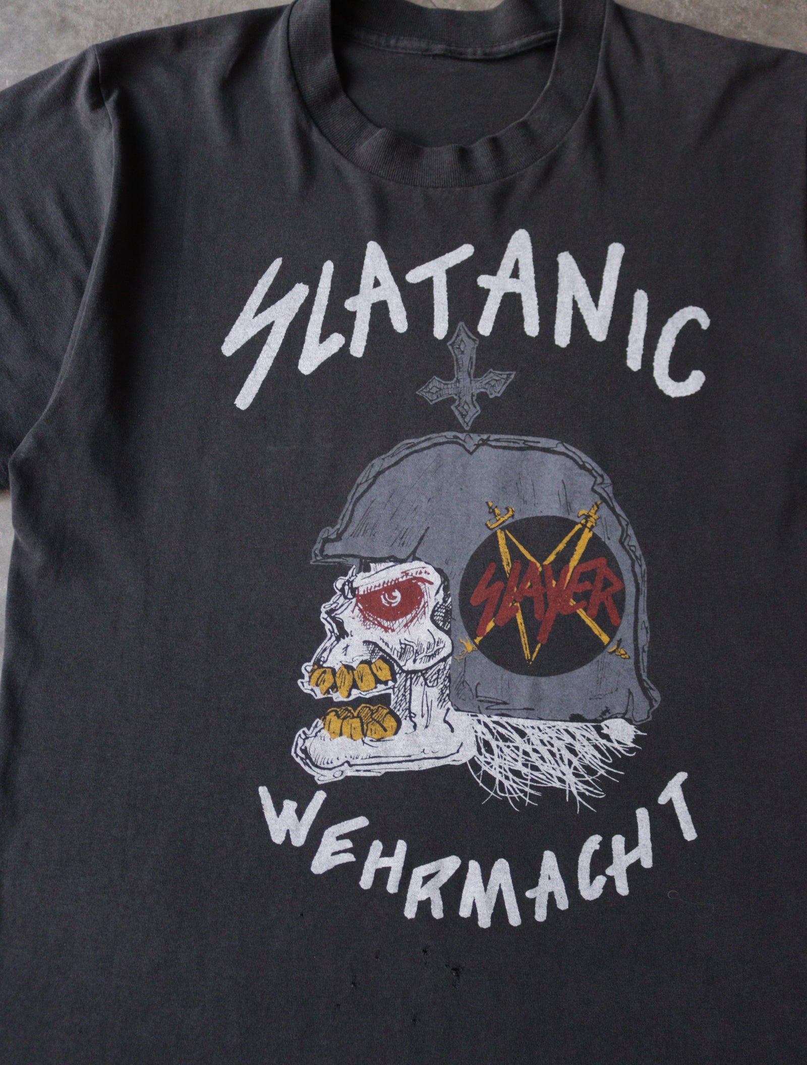 1980S SLAYER WORLD TOUR BAND TEE – TWO FOLD