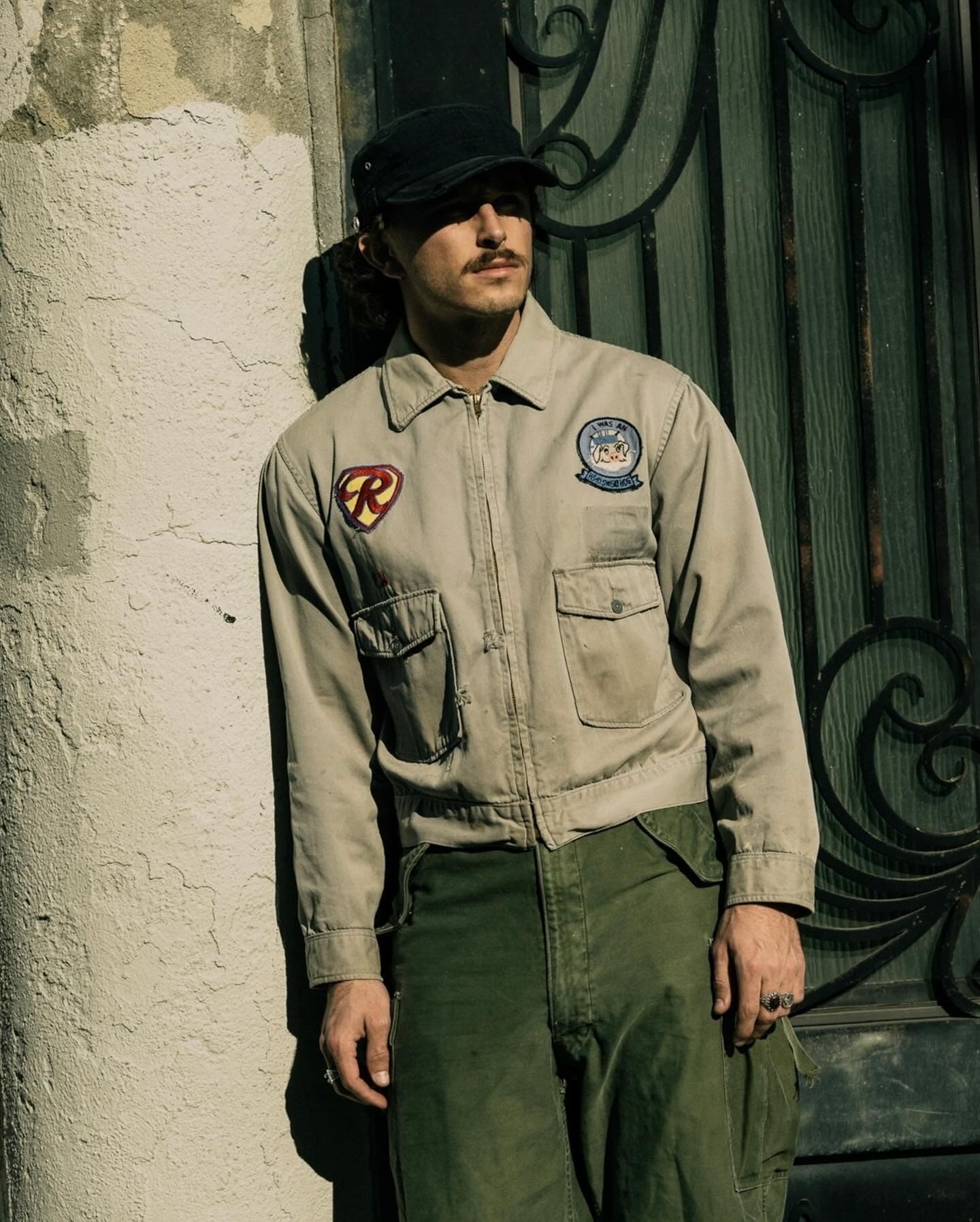 1950S CHAINSTITCH 'REDDY KILOWATT' LEE CHETOPA WORK JACKET