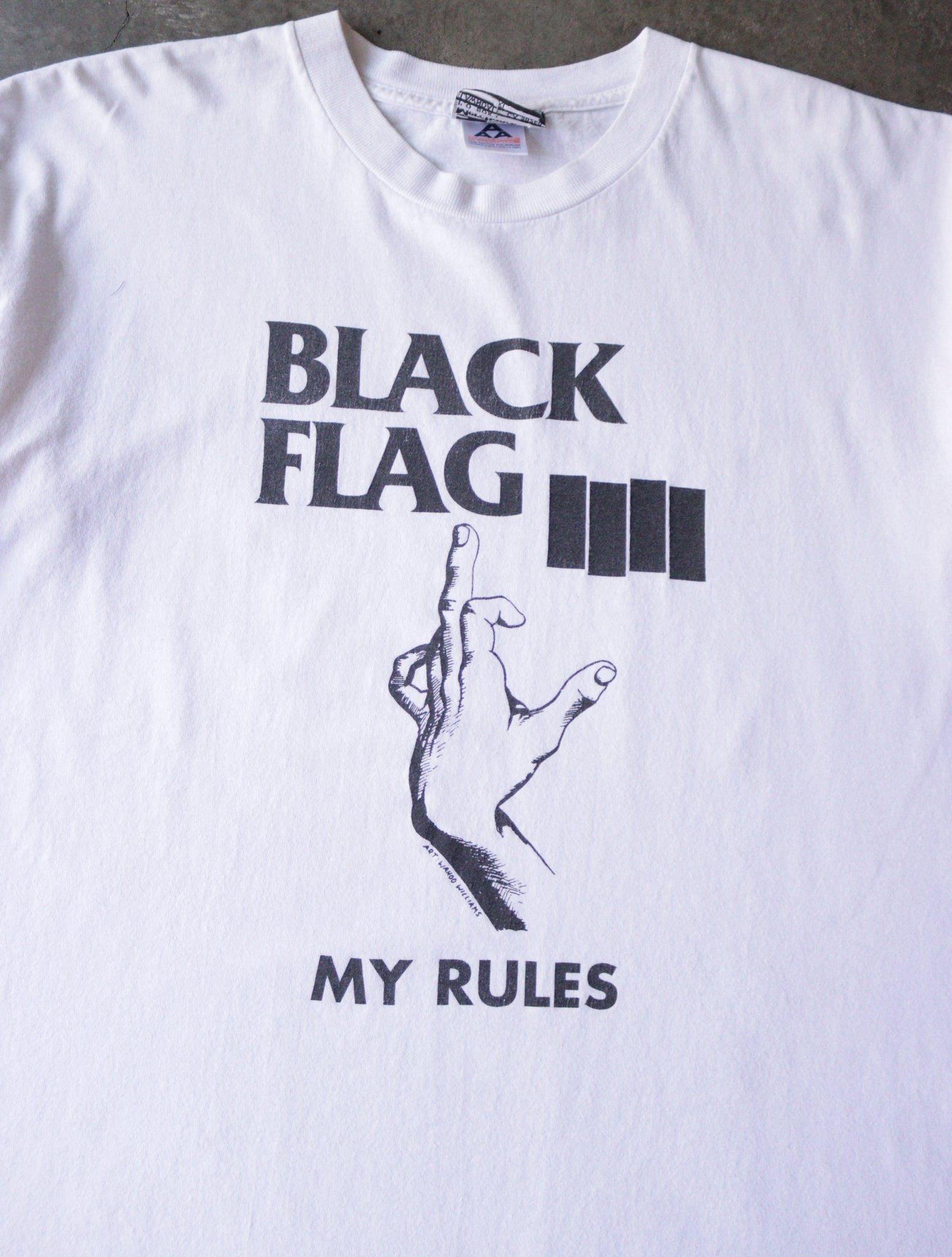 1990S BLACK FLAG MY RULES BAND TEE – TWO FOLD