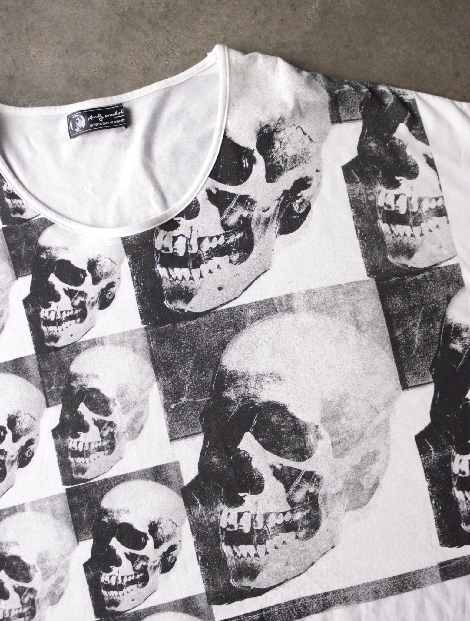 00s HYSTERIC GLAMOUR skull ポロシャツ GLAMOUR HYSTERIC Hysteric 00s skull Glamour ポロシャツ - Skull