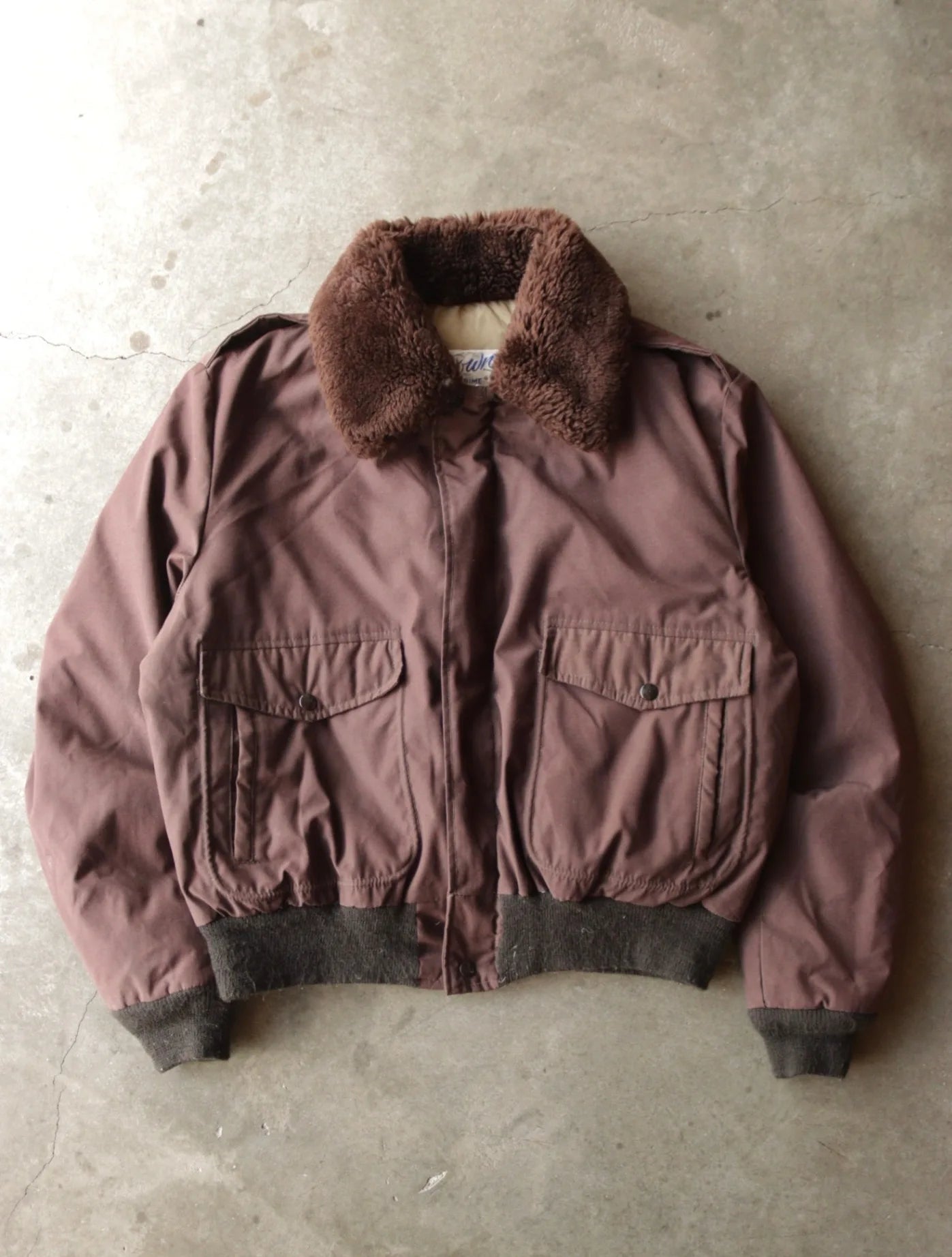 1980S FUR COLLARED HUNTING JACKET