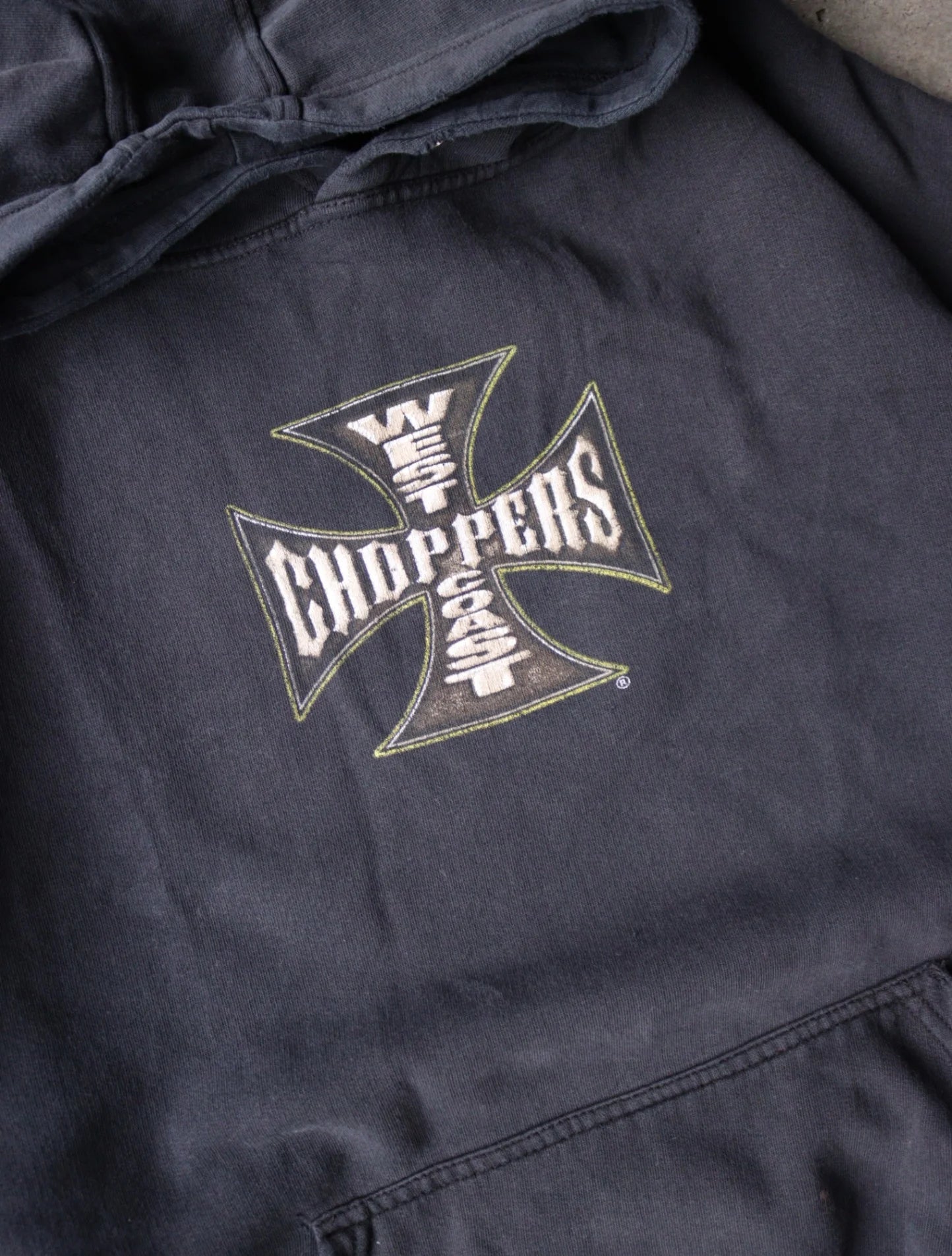 2000S WEST COAST CHOPPERS HOODED SWEATSHIRT