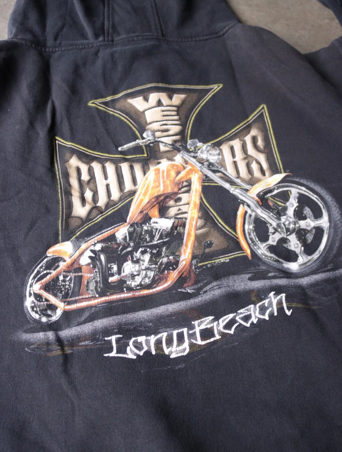 2000S WEST COAST CHOPPERS HOODED SWEATSHIRT