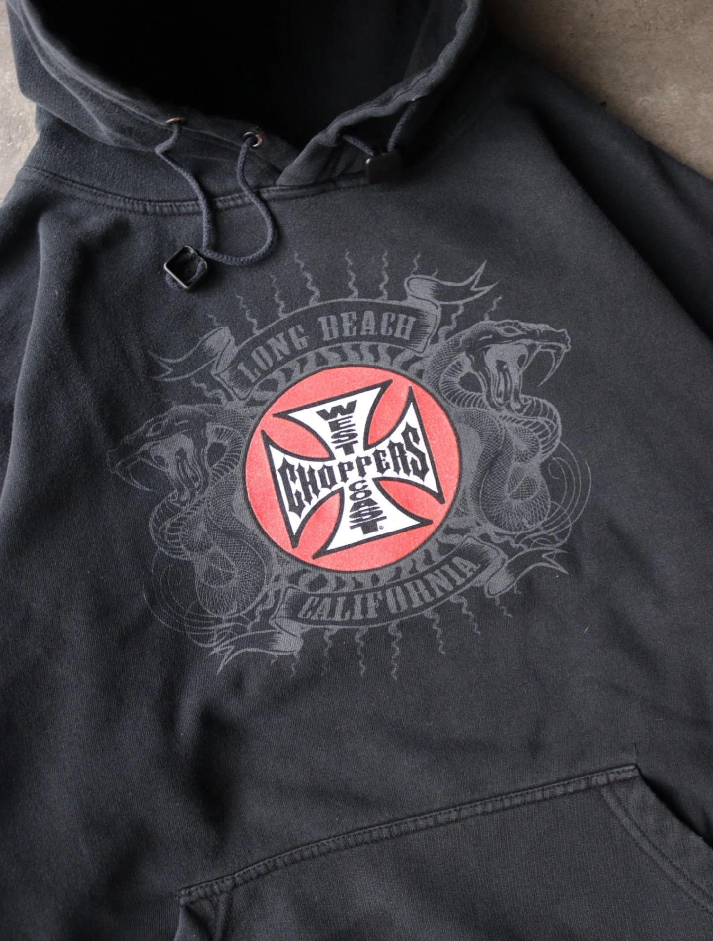 2000S WEST COAST CHOPPERS HOODED SWEATSHIRT