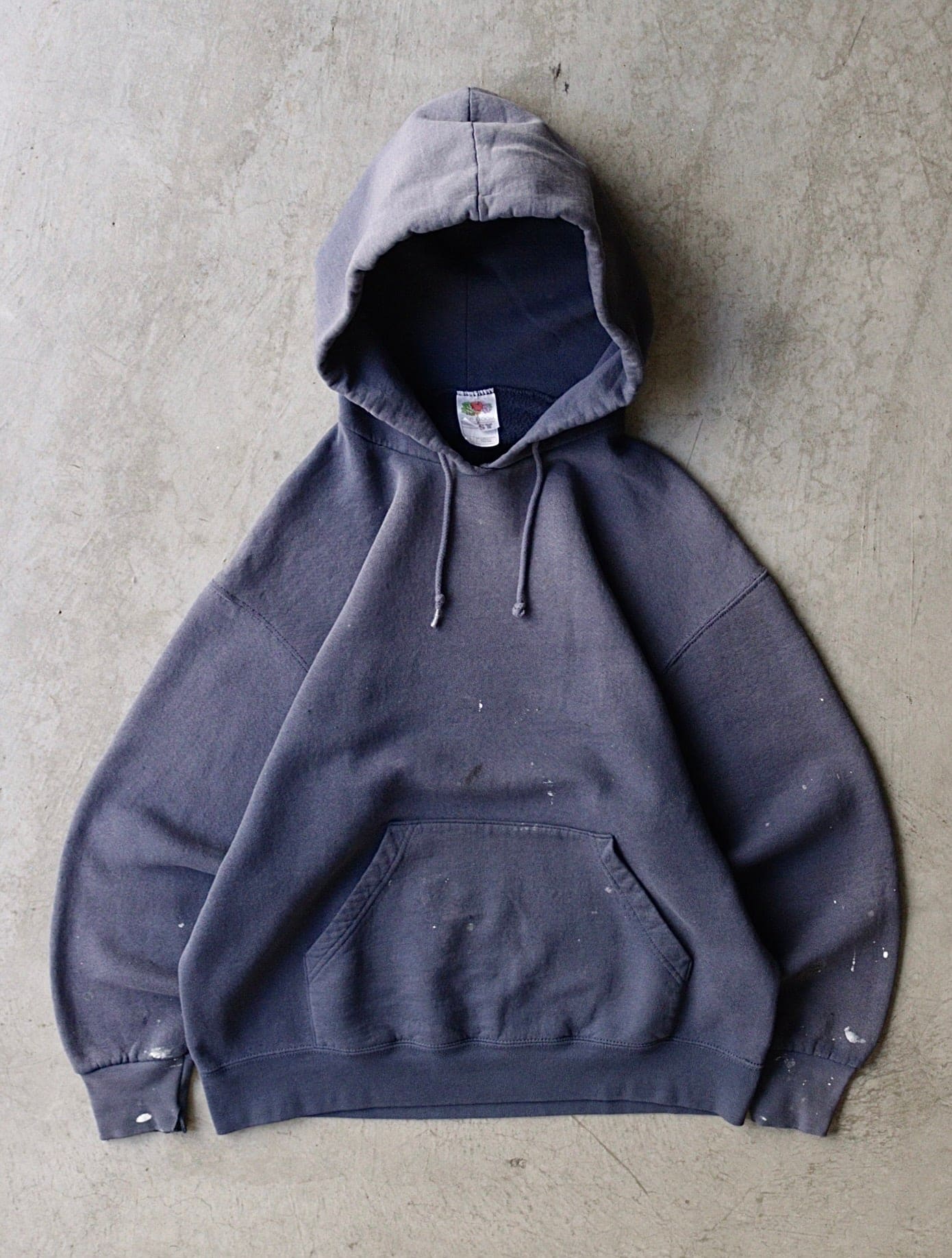 Vintage Russell zip up hoodie with a nice baggy fit... - Depop Vintage Russell zip up hoodie with a nice baggy fit... - Depop