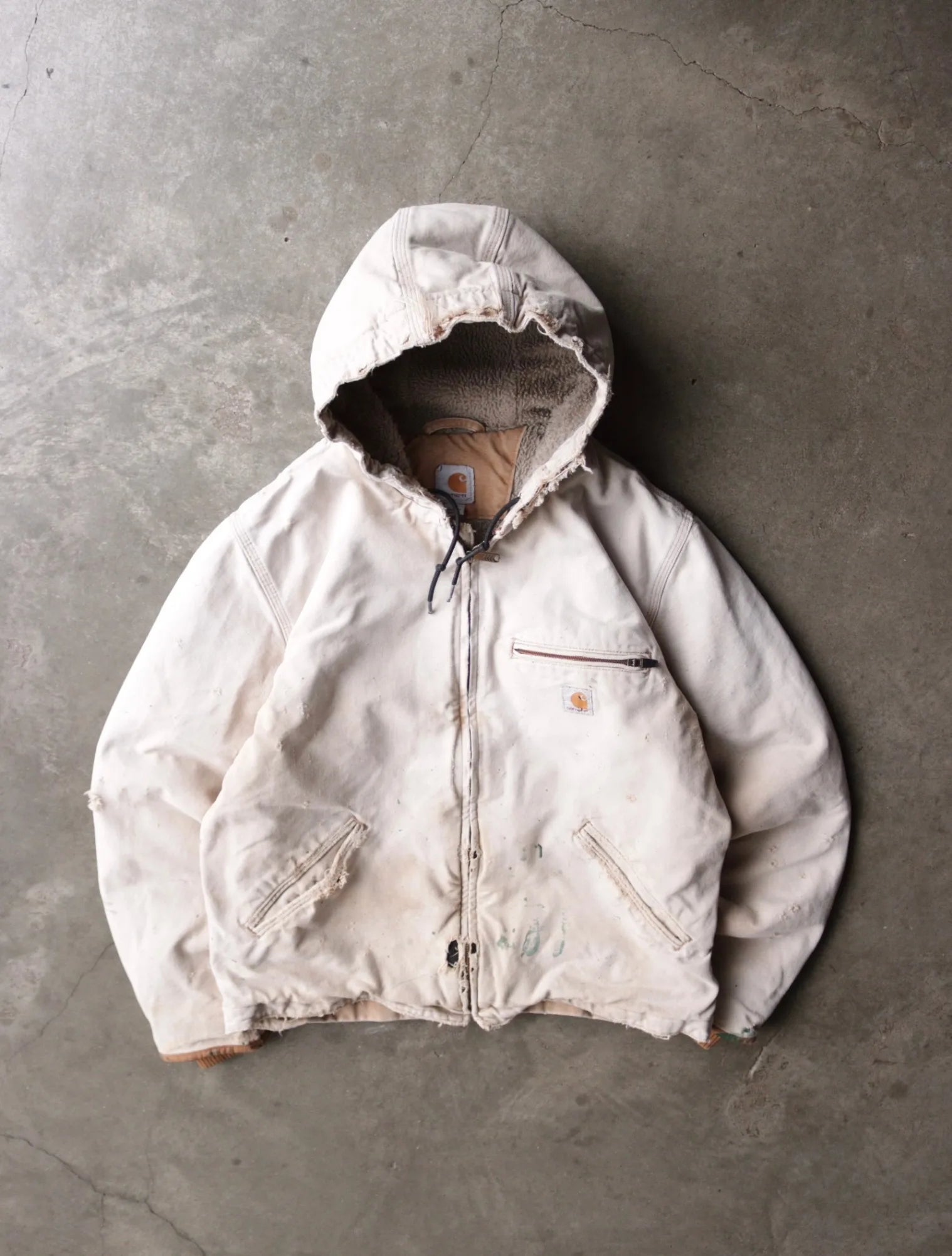2000S CARHARTT HOODED WORK JACKET