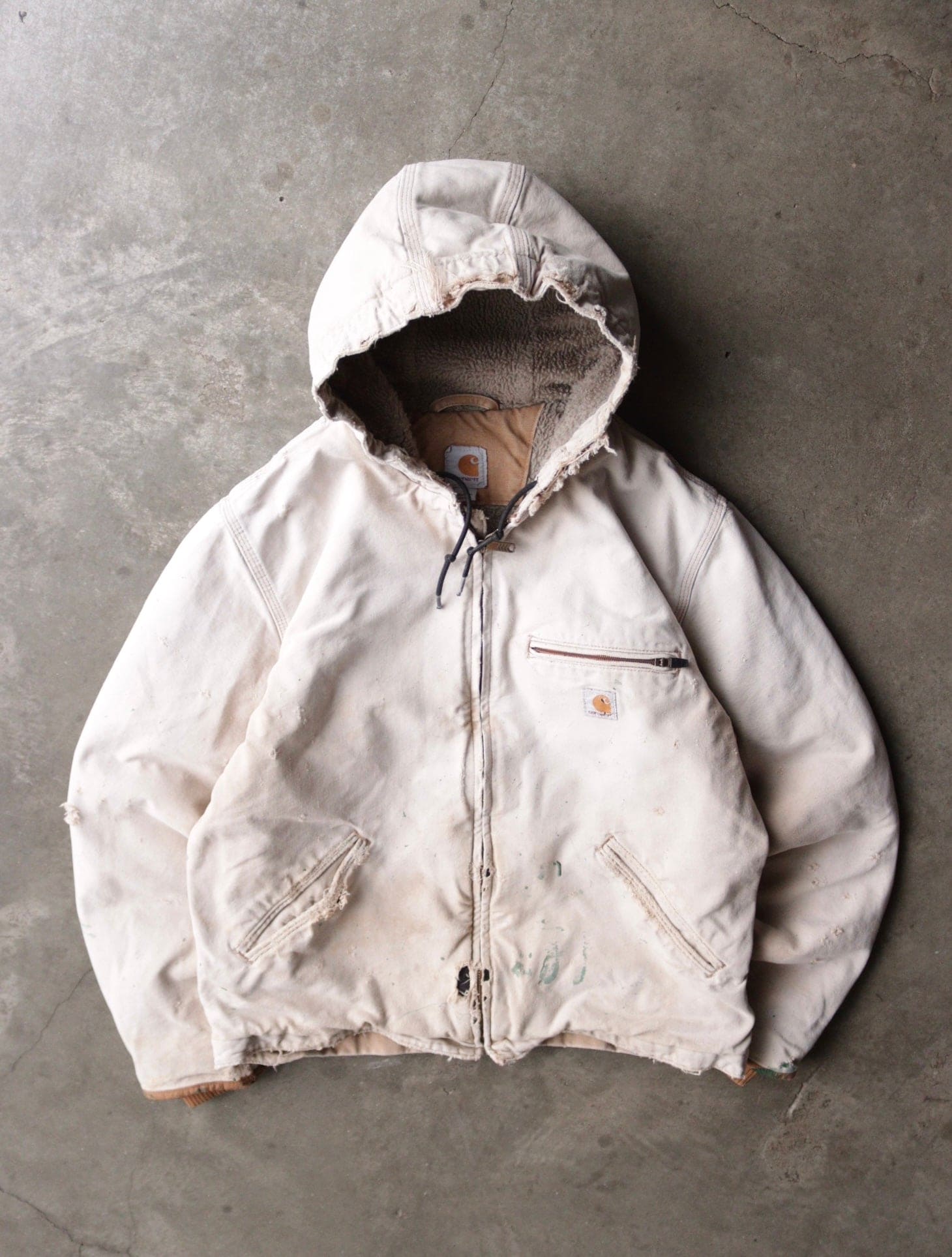 2000S CARHARTT HOODED WORK JACKET