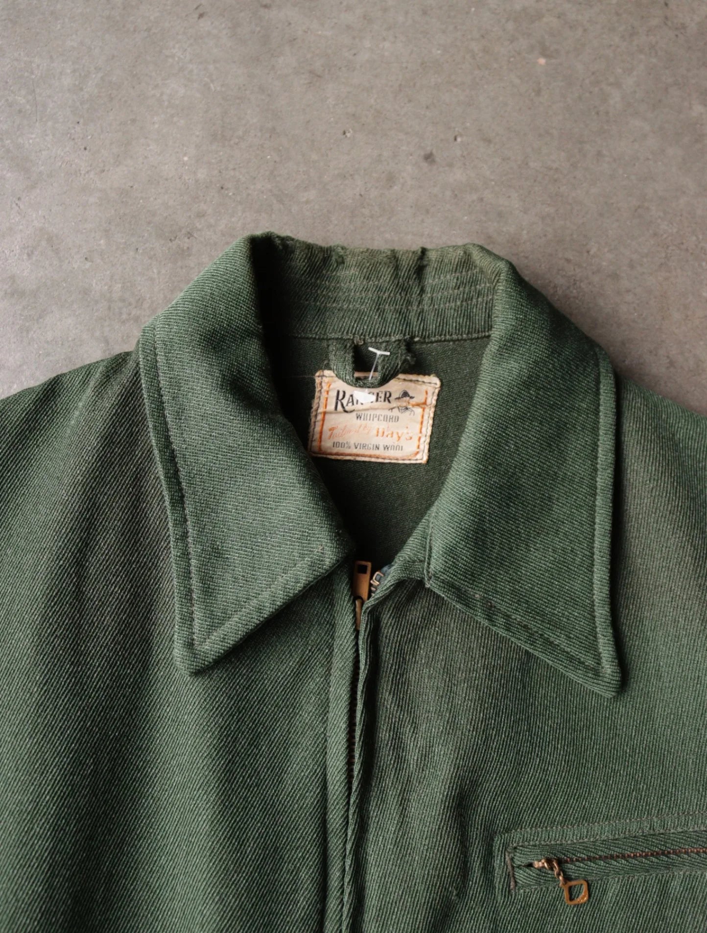 1950S WHIPCORD WORK JACKET