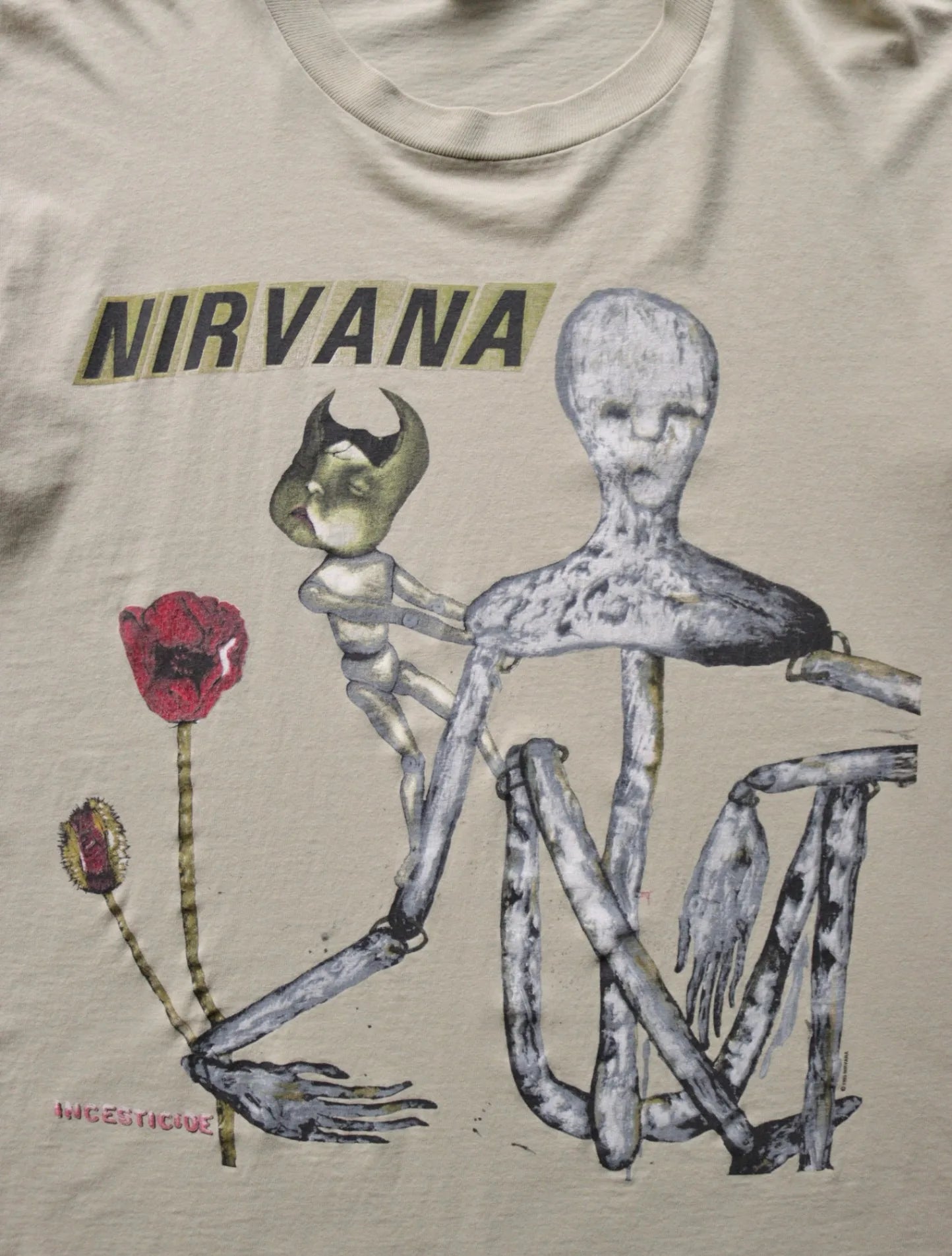 1990S NIRVANA INCESTICIDE TEE