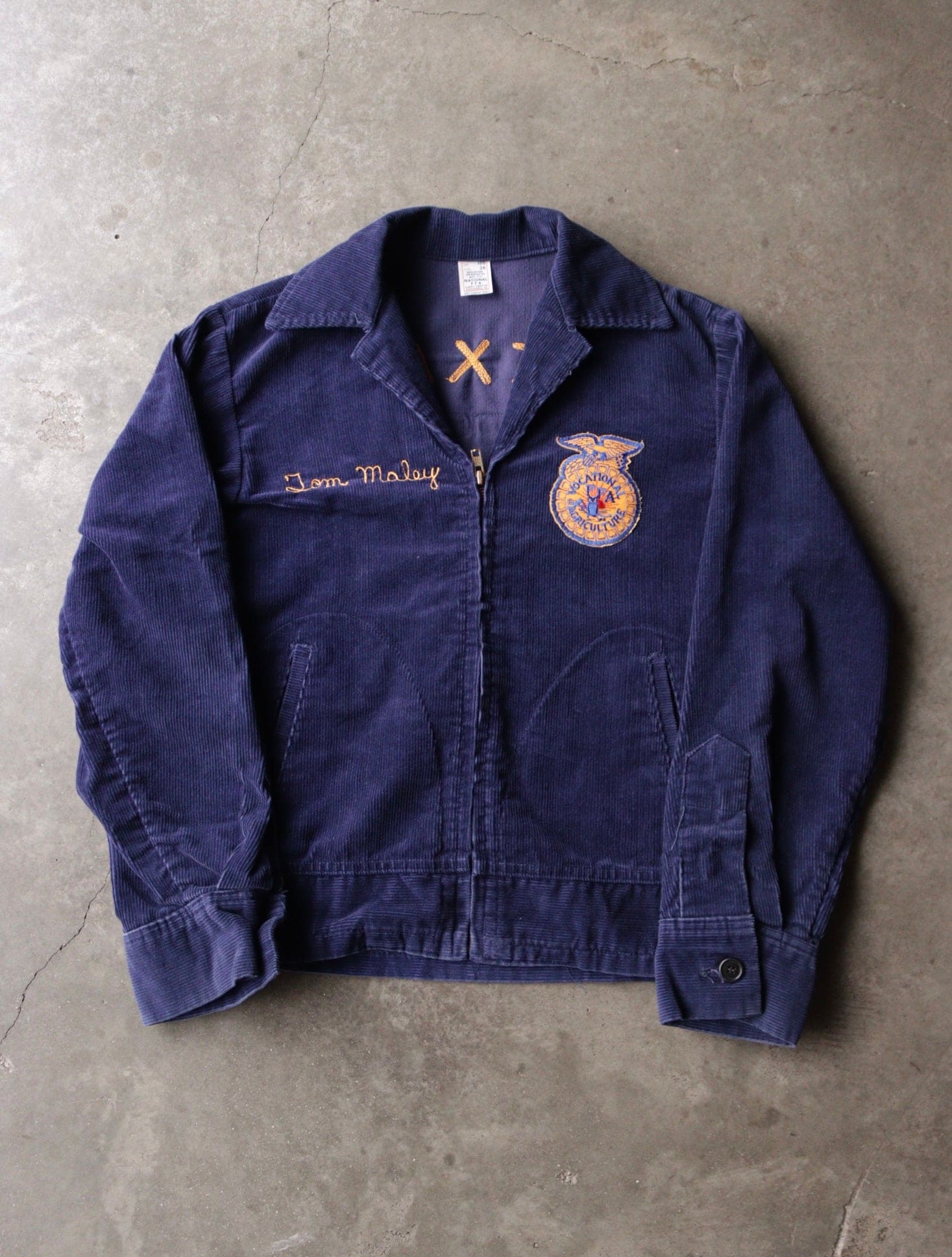 1970S CHAINSTITCH TEXAS FFA JACKET