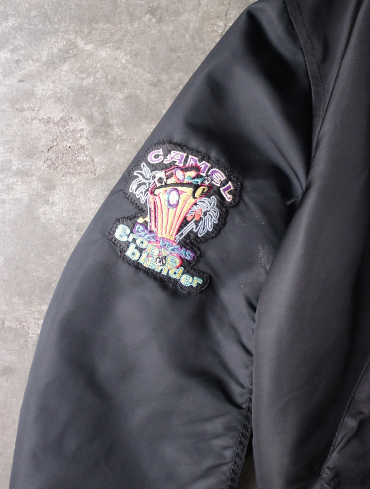 1990S CAMEL BOMBER JACKET