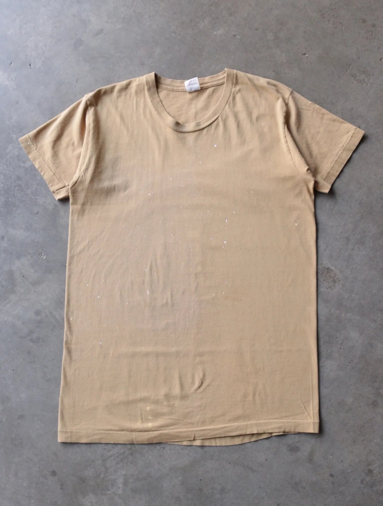 1980S PALE YELLOW TEE