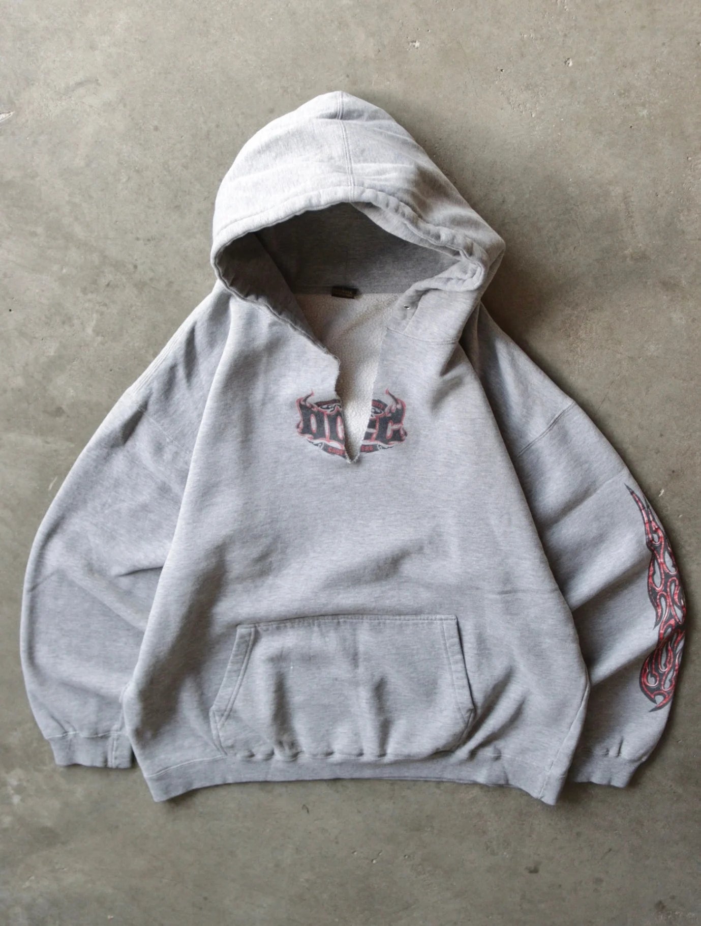 1990S ORANGE COUNTY HOODED SWEATSHIRT