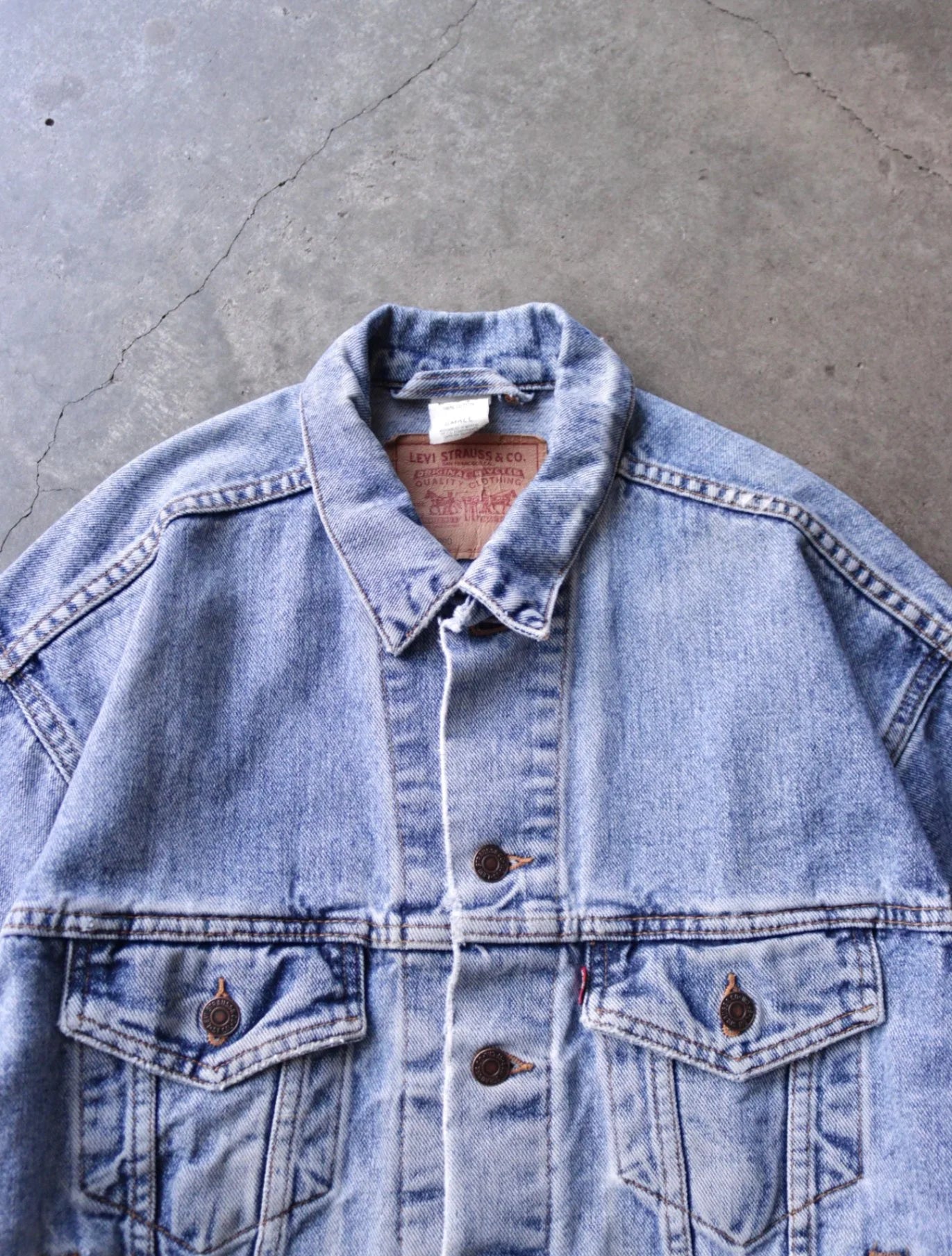 1990S FADED LEVI'S DENIM JACKET