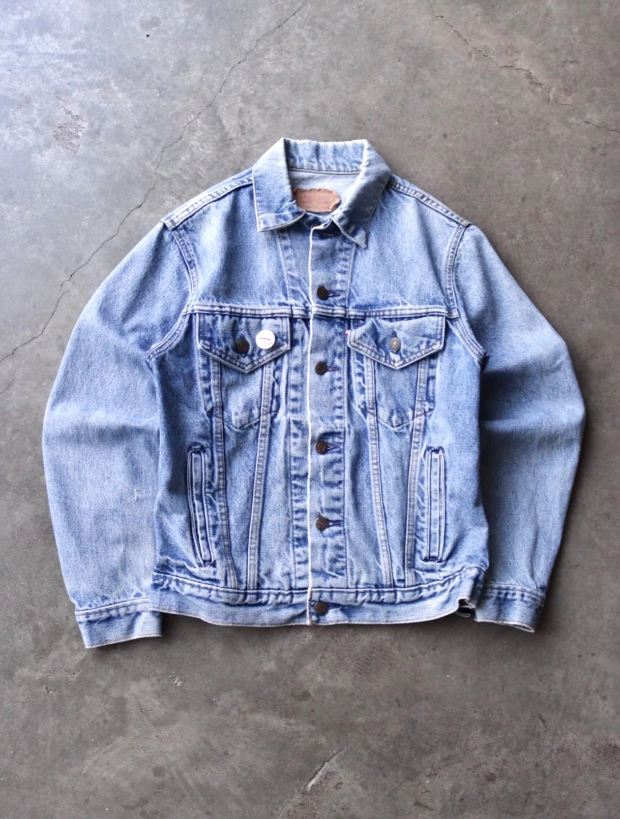 1980S FADED LEVI'S DENIM JACKET