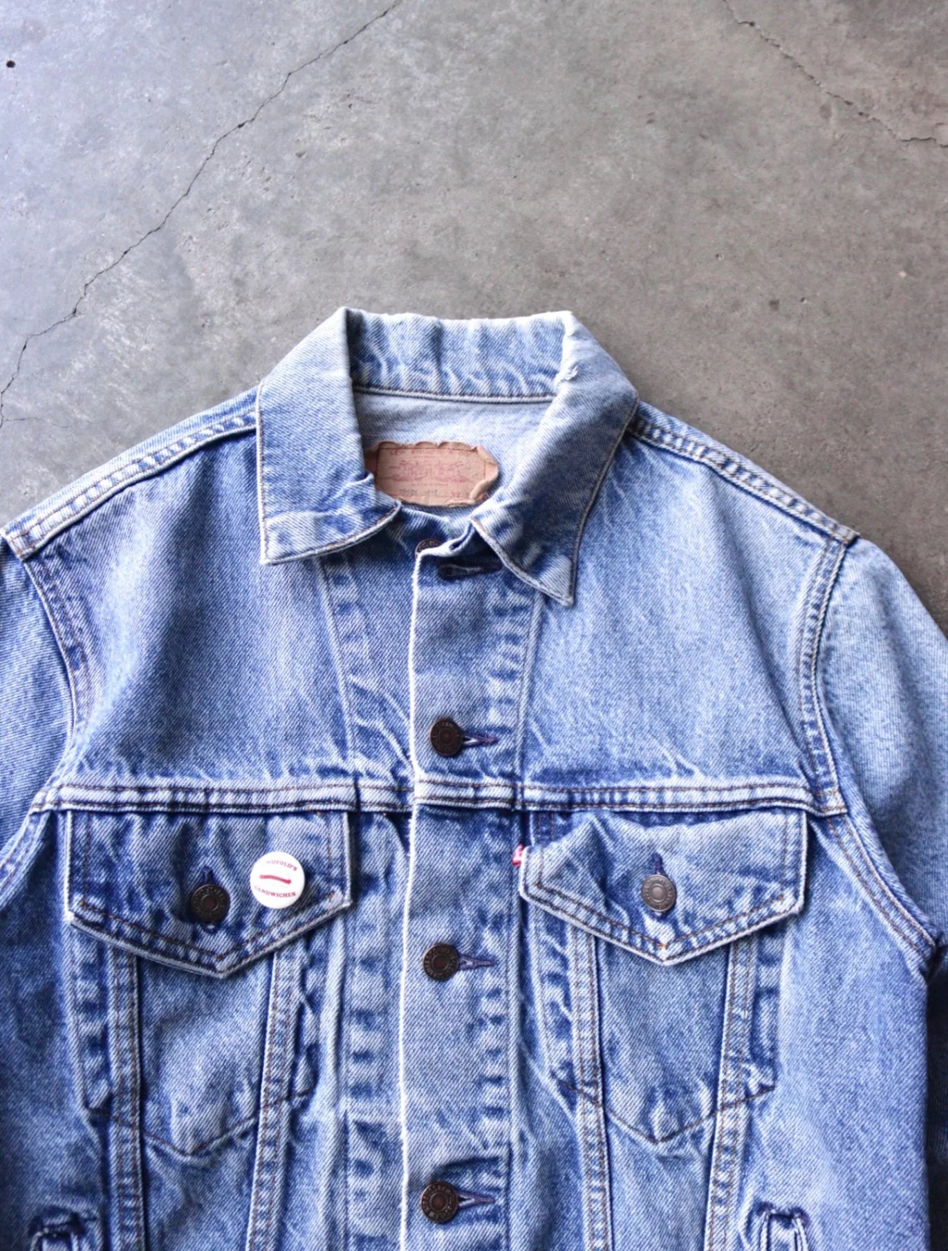1980S FADED LEVI'S DENIM JACKET
