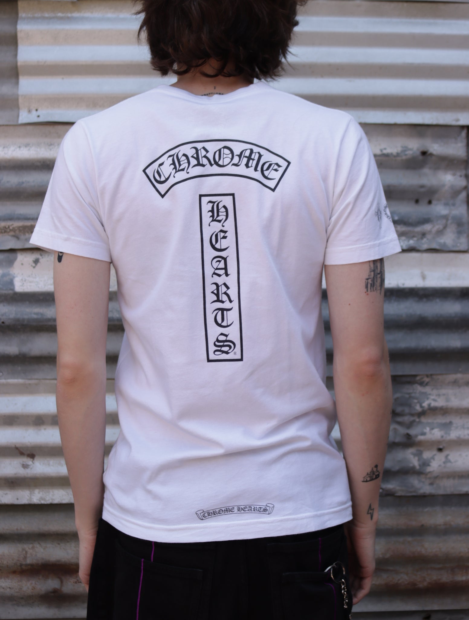 2000S CHROME HEARTS LOGO TEE