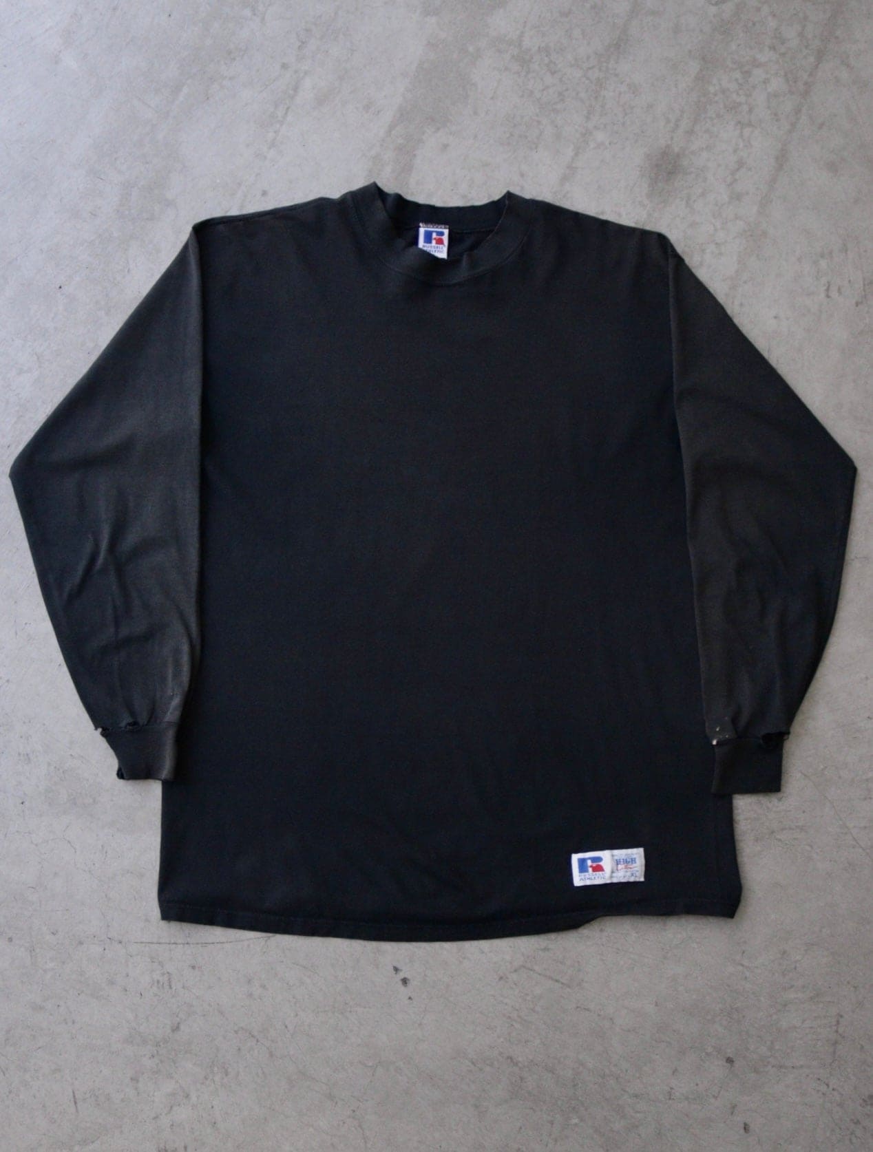 1990S RUSSELL BLANK L/S TEE