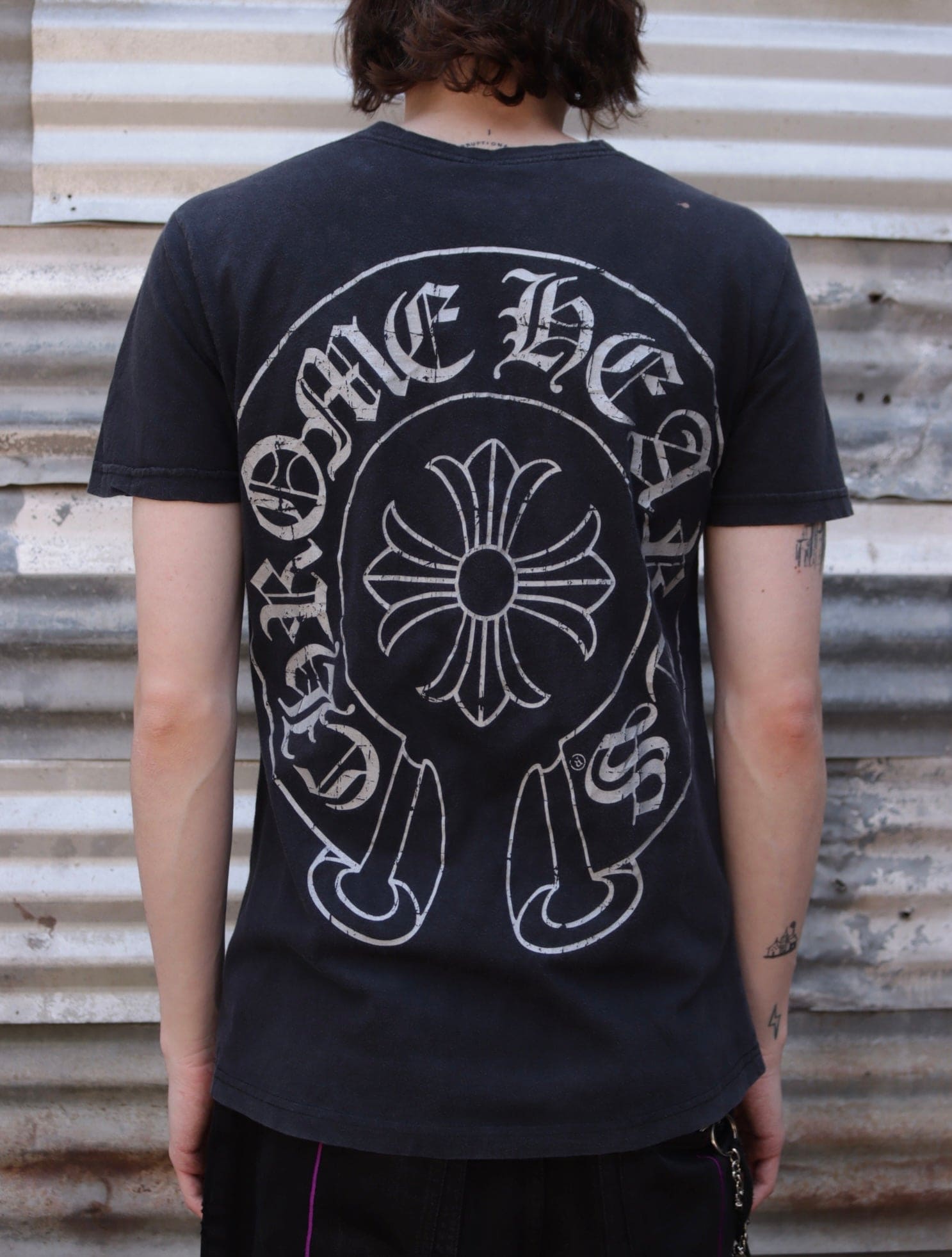 2000S CHROME HEARTS BIG LOGO TEE