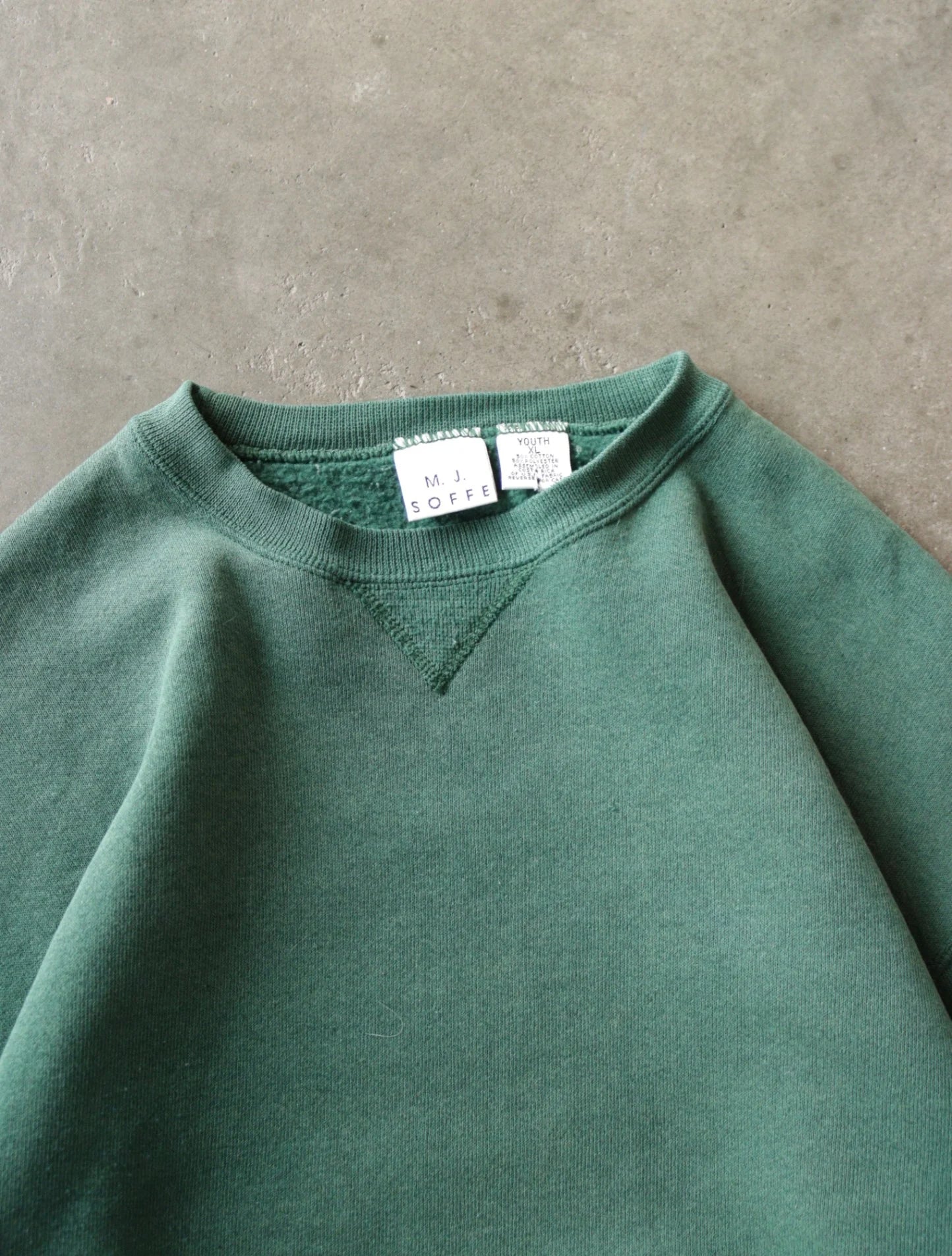 1990S GREEN SWEATSHIRT