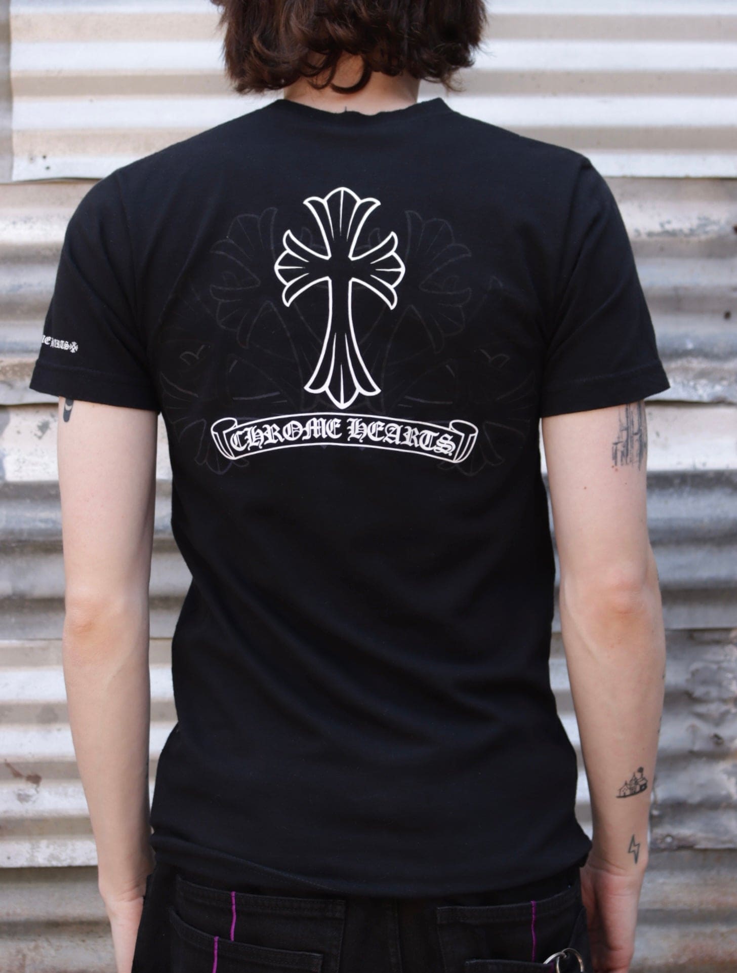 2000S CHROME HEARTS CROSS TEE