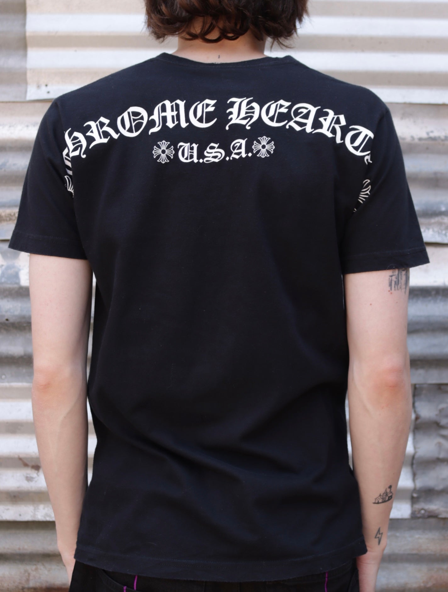 2010S CHROME HEARTS STRETCH LOGO TEE
