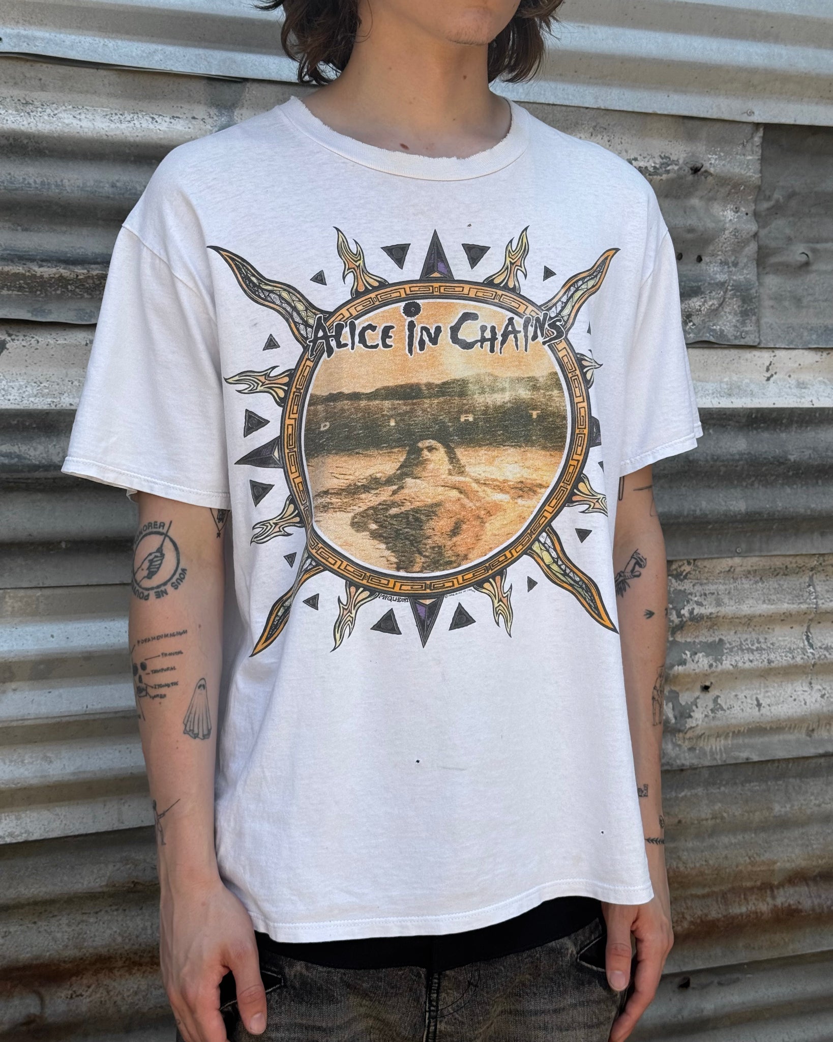 1990S ALICE IN CHAINS 'DIRT' BAND TEE