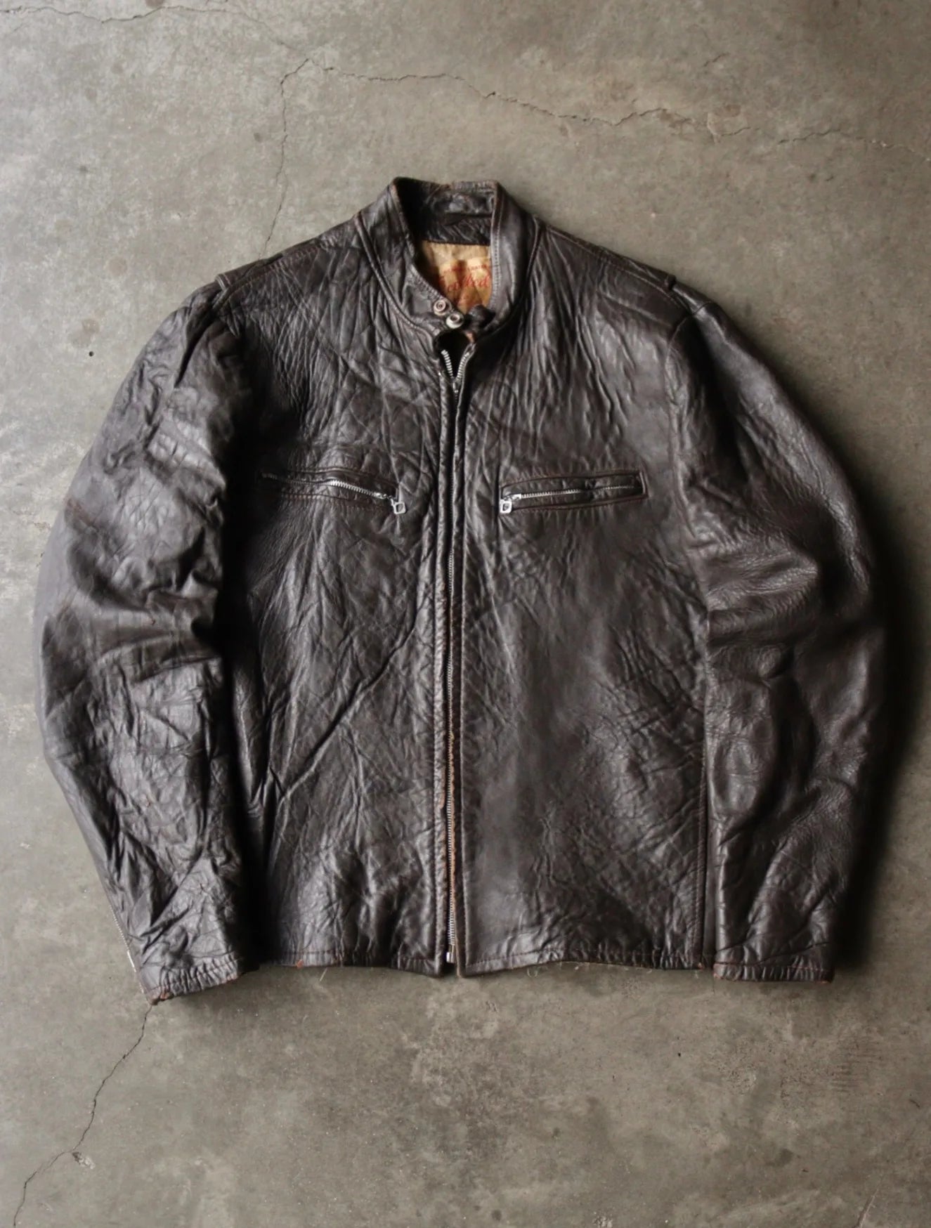 1950S HORSE LEATHER JACKET