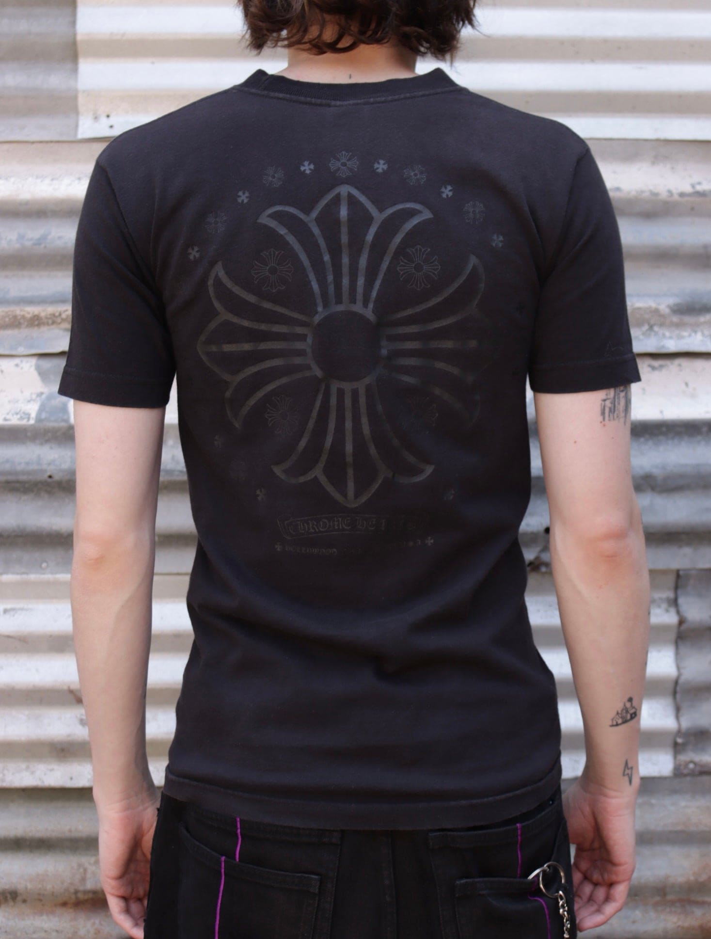 2000S CHROME HEARTS TONAL TEE