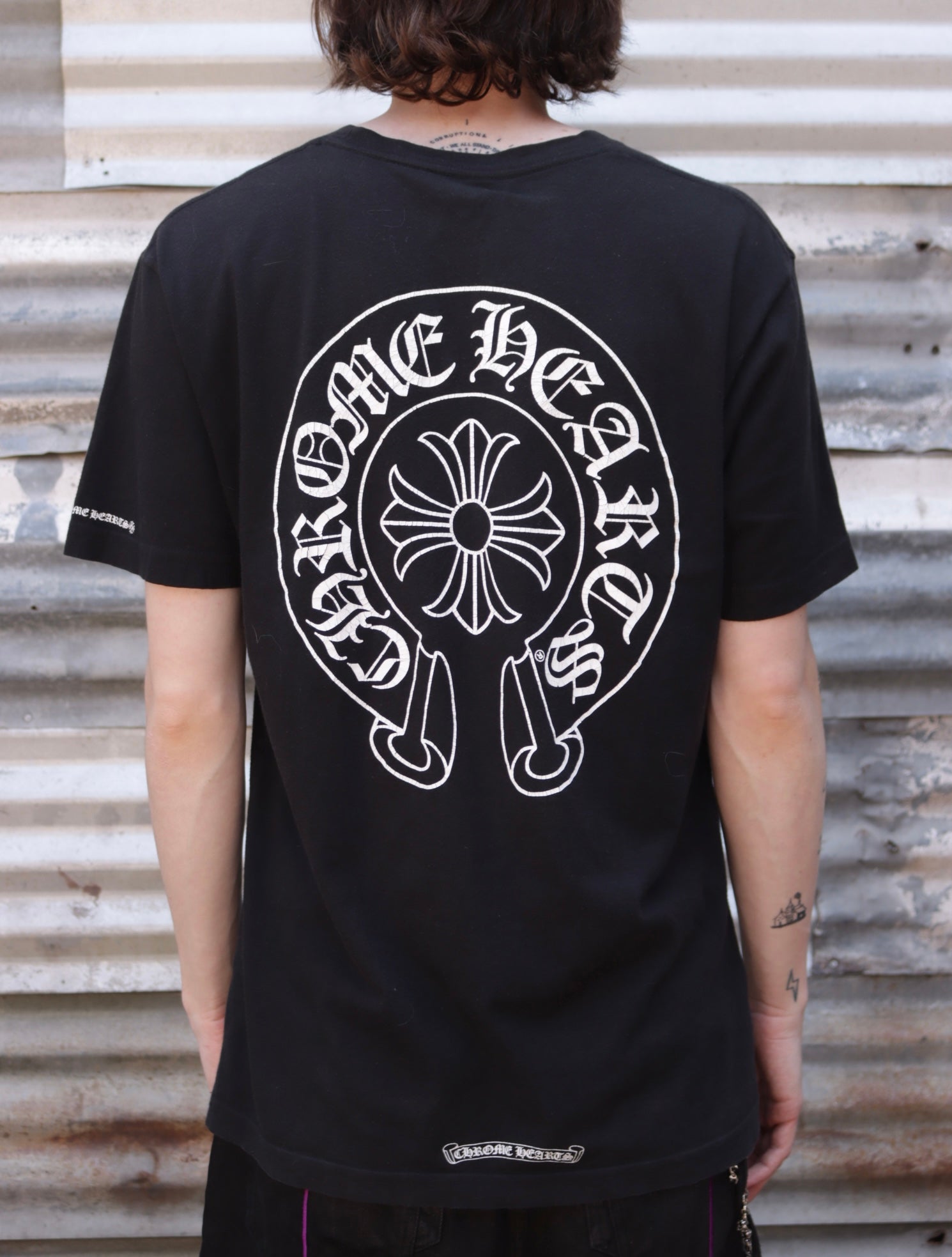 2000S CHROME HEARTS HORSESHOE TEE