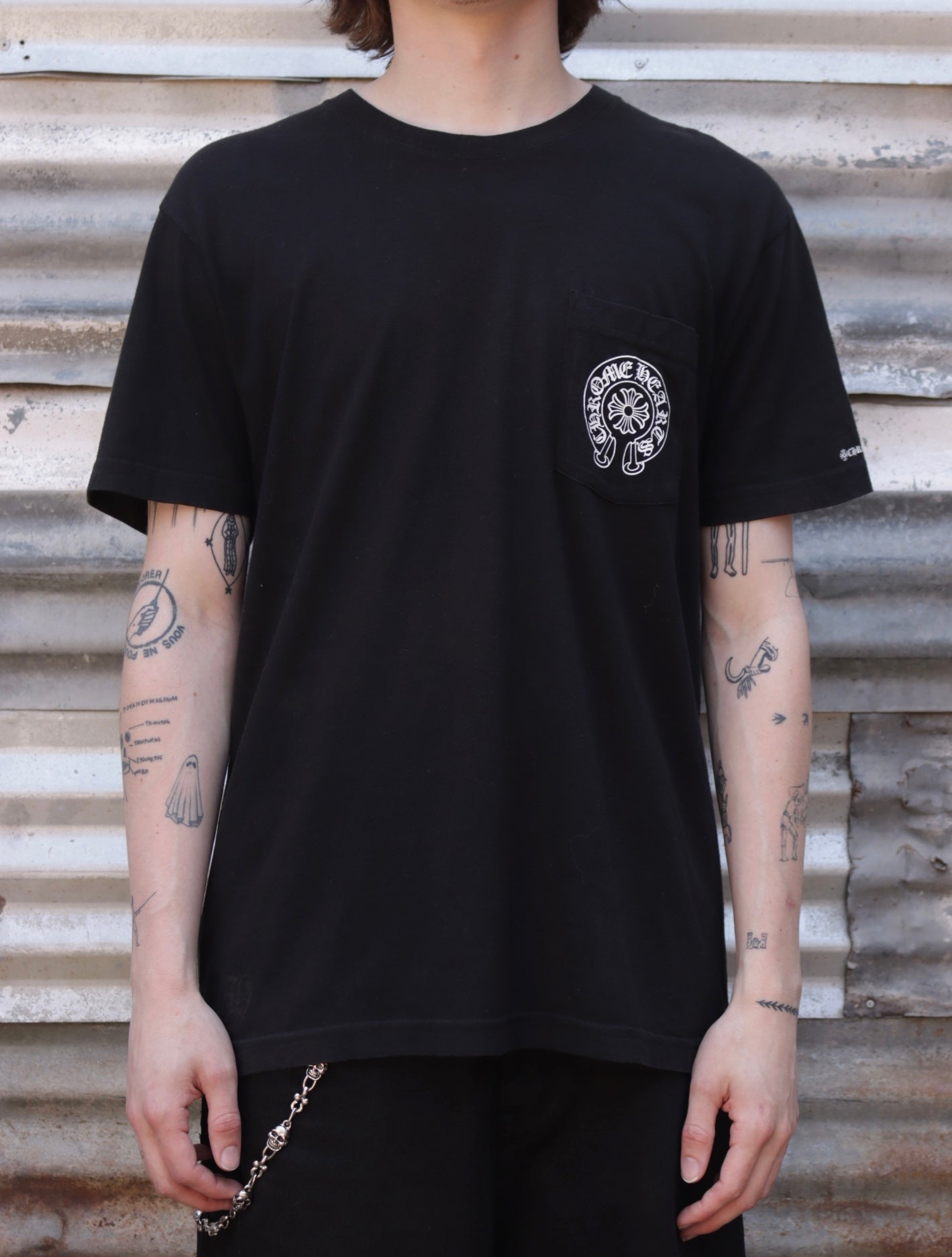 2000S CHROME HEARTS HORSESHOE TEE