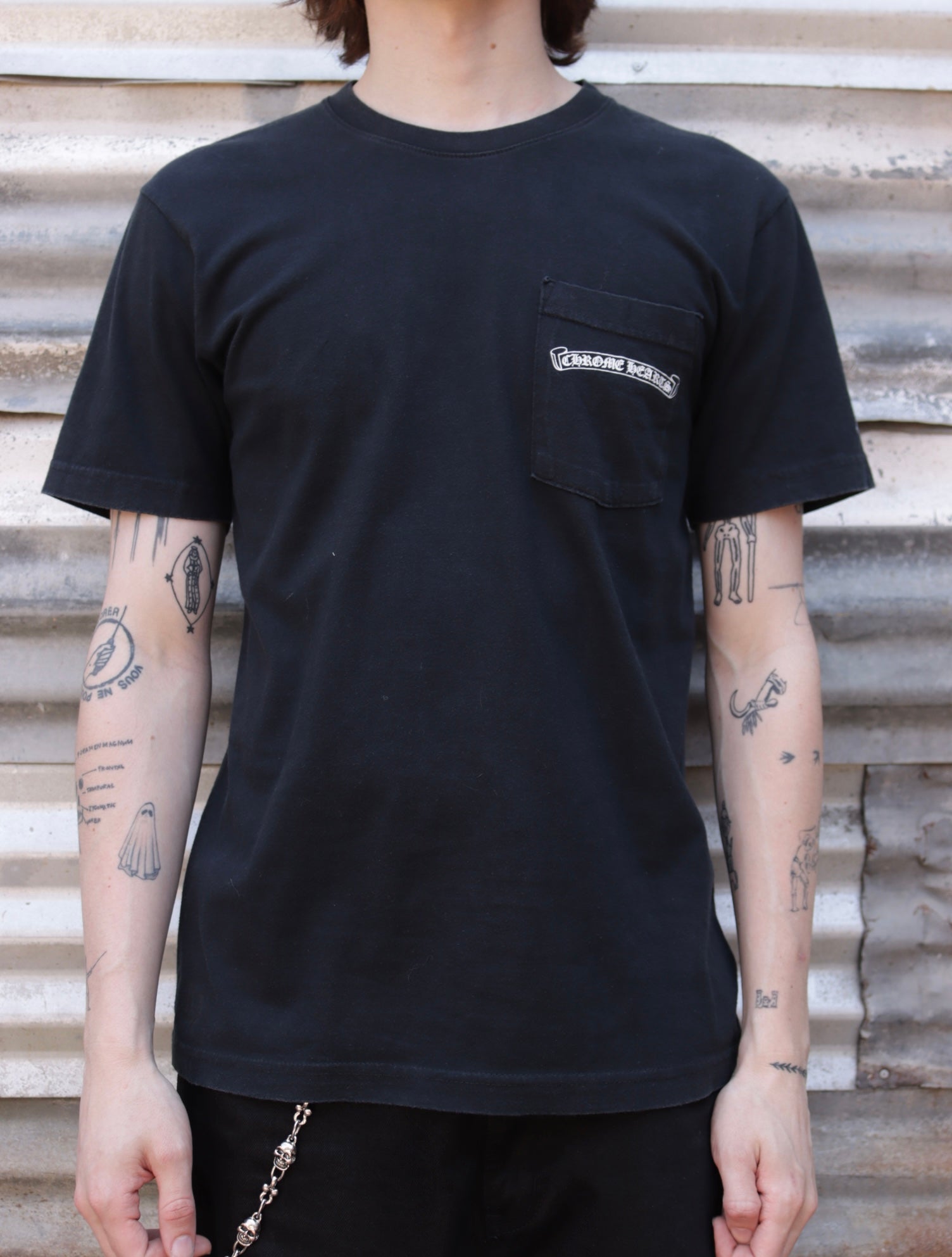 2000S CHROME HEARTS SCROLL TEE