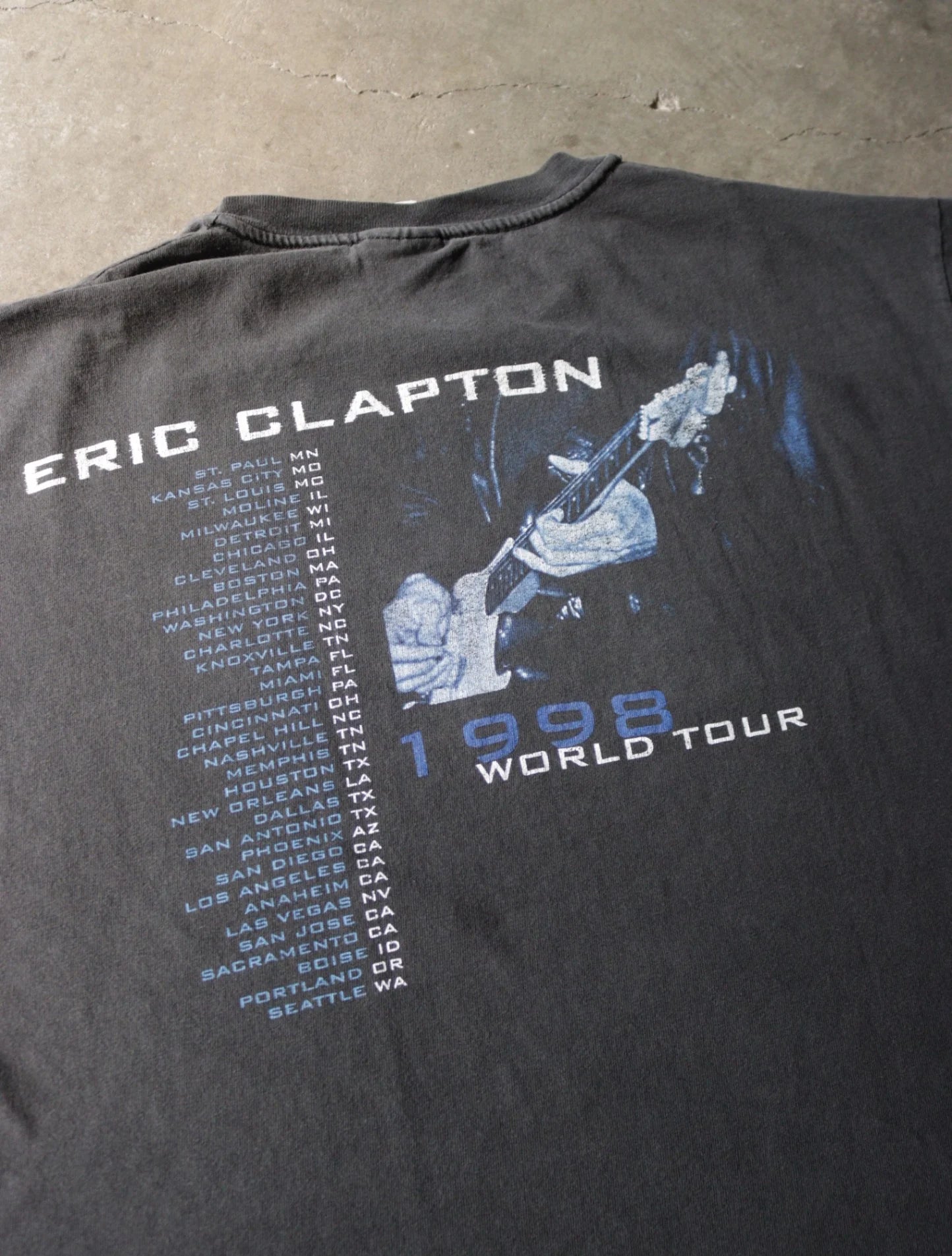 1990S ERIC CLAPTON BAND TEE