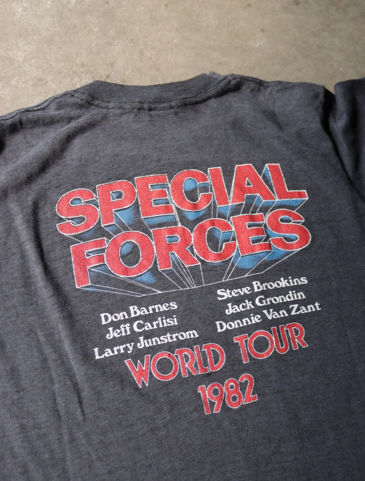 1980S 38 SPECIAL BAND TEE