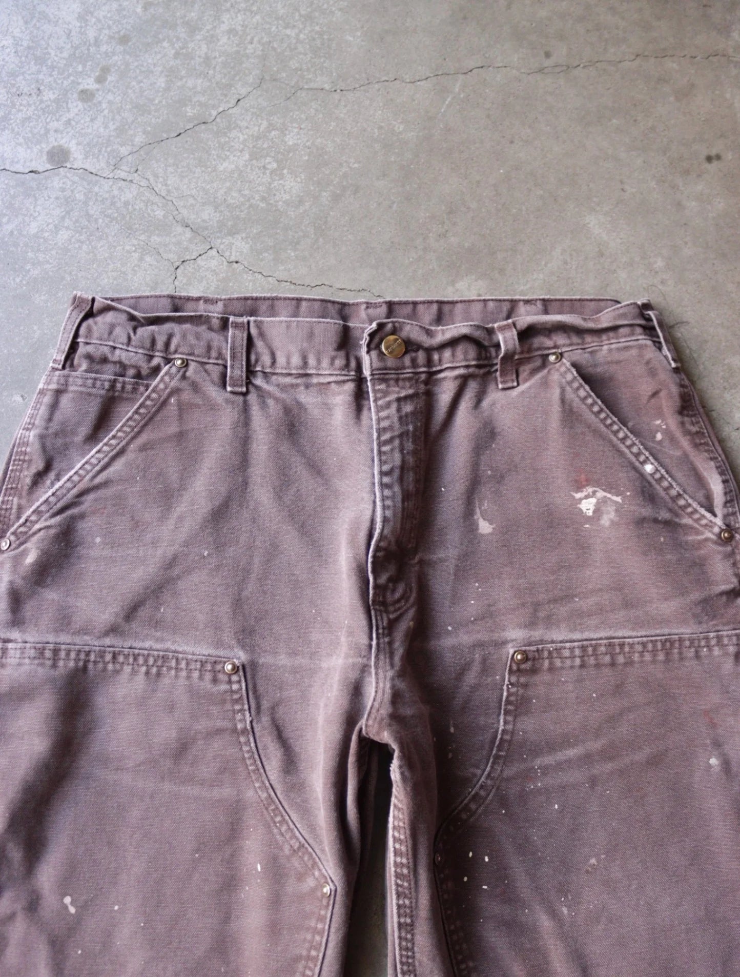 2000S PAINTED CARHARTT DOUBLE KNEE WORK PANTS