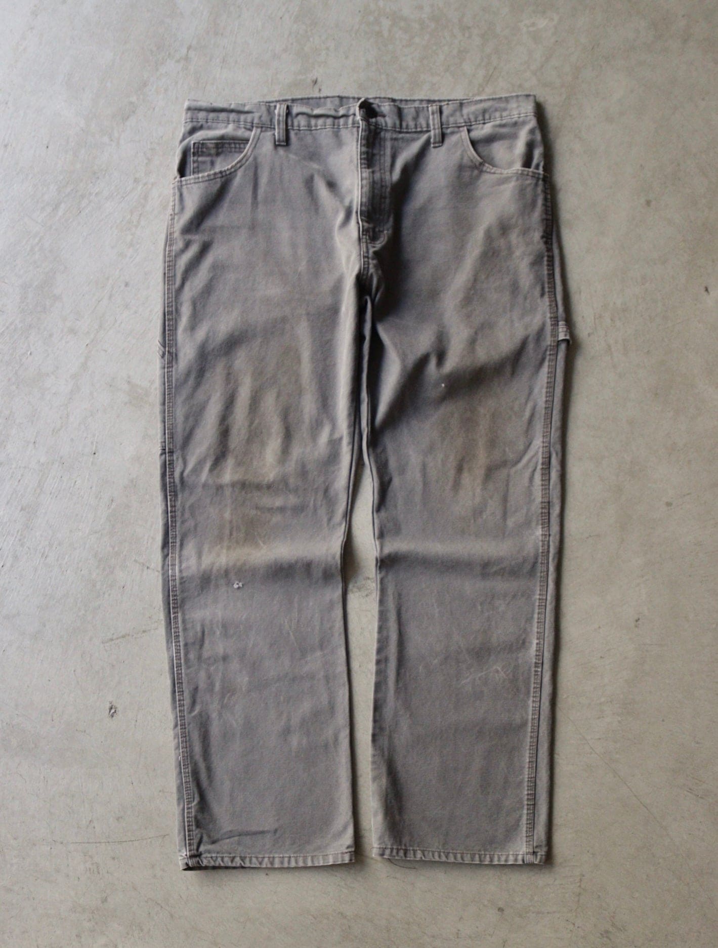 DICKIES FADED STAINED CARPENTER PANTS