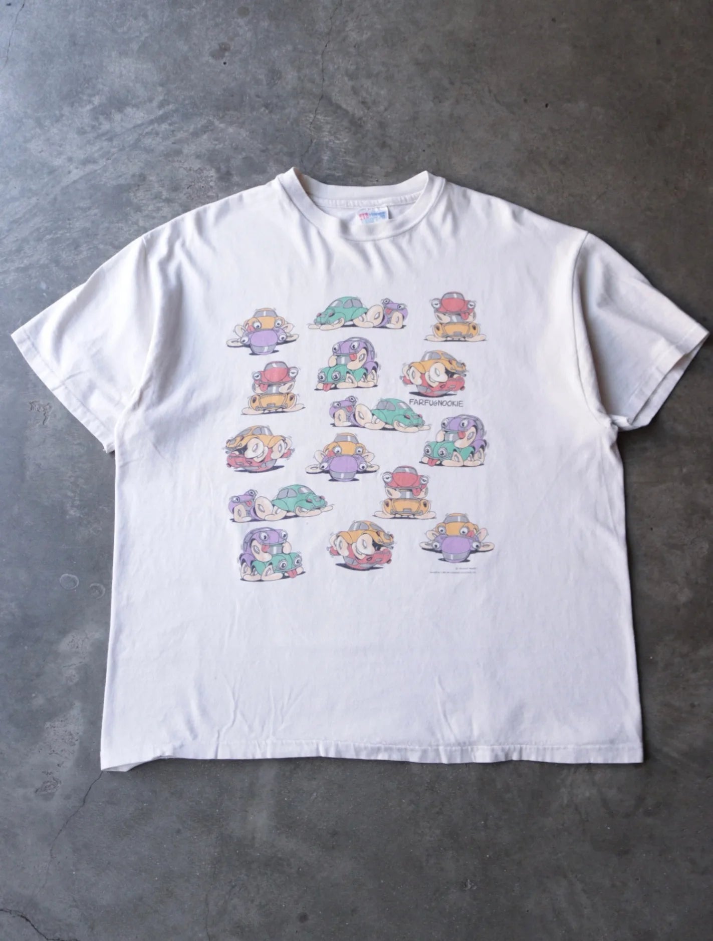 1990S CAR POSITIONS TEE