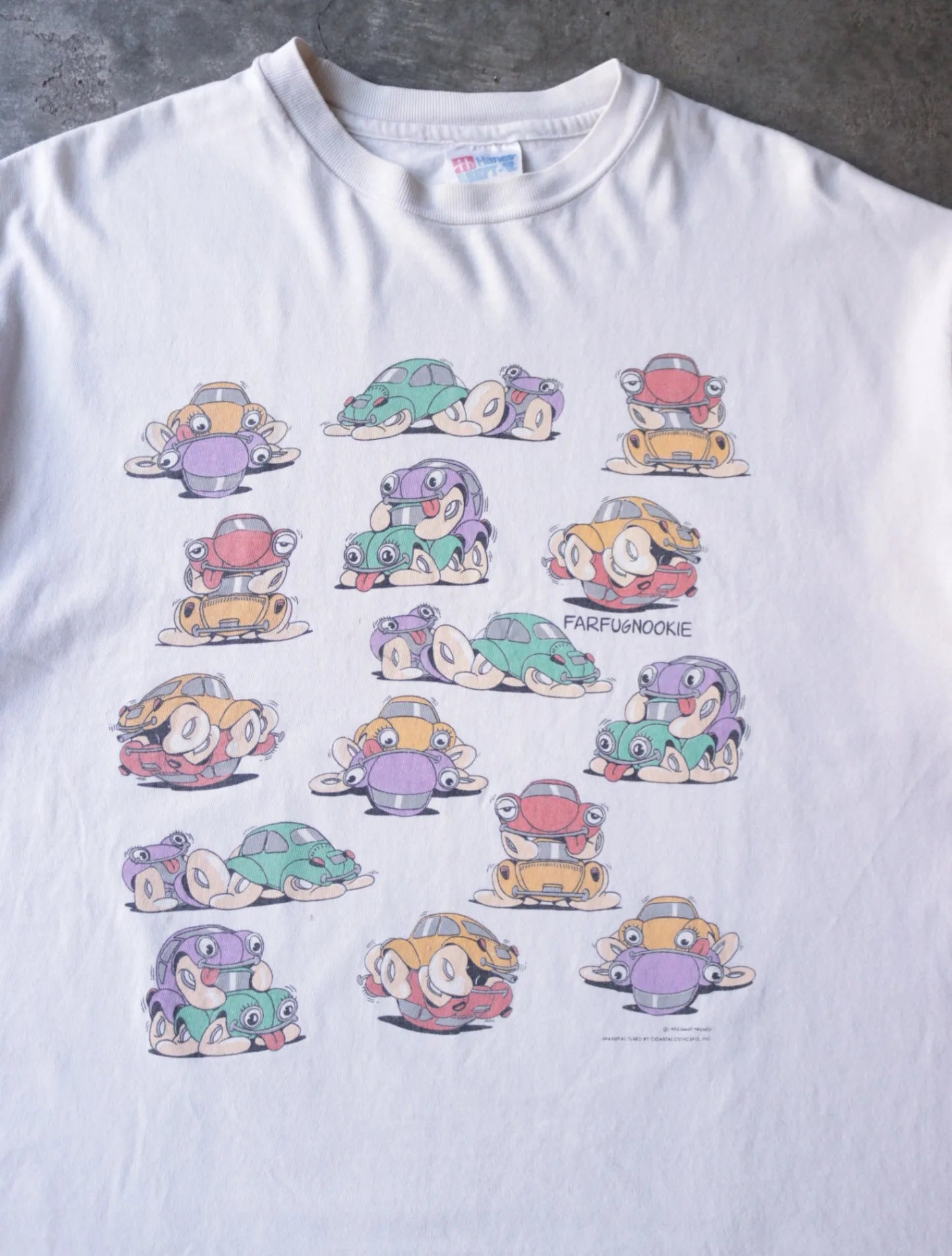 1990S CAR POSITIONS TEE
