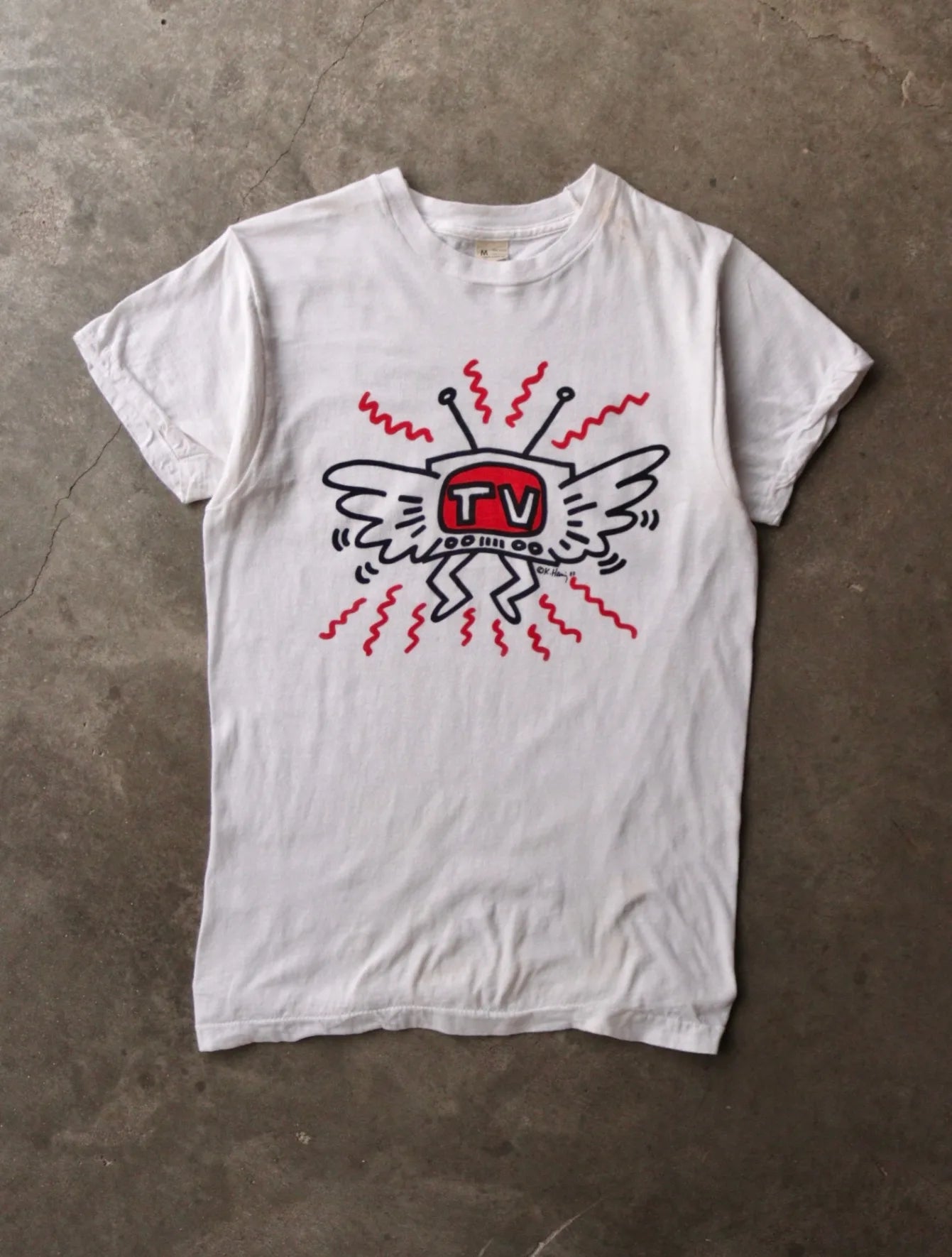 1990S KEITH HARRING TV TEE