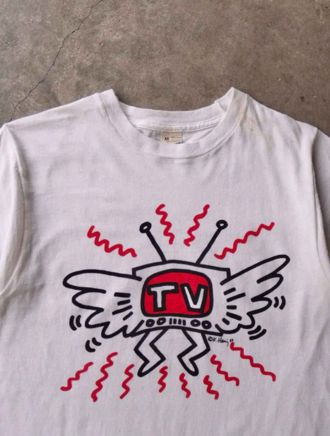 1990S KEITH HARRING TV TEE