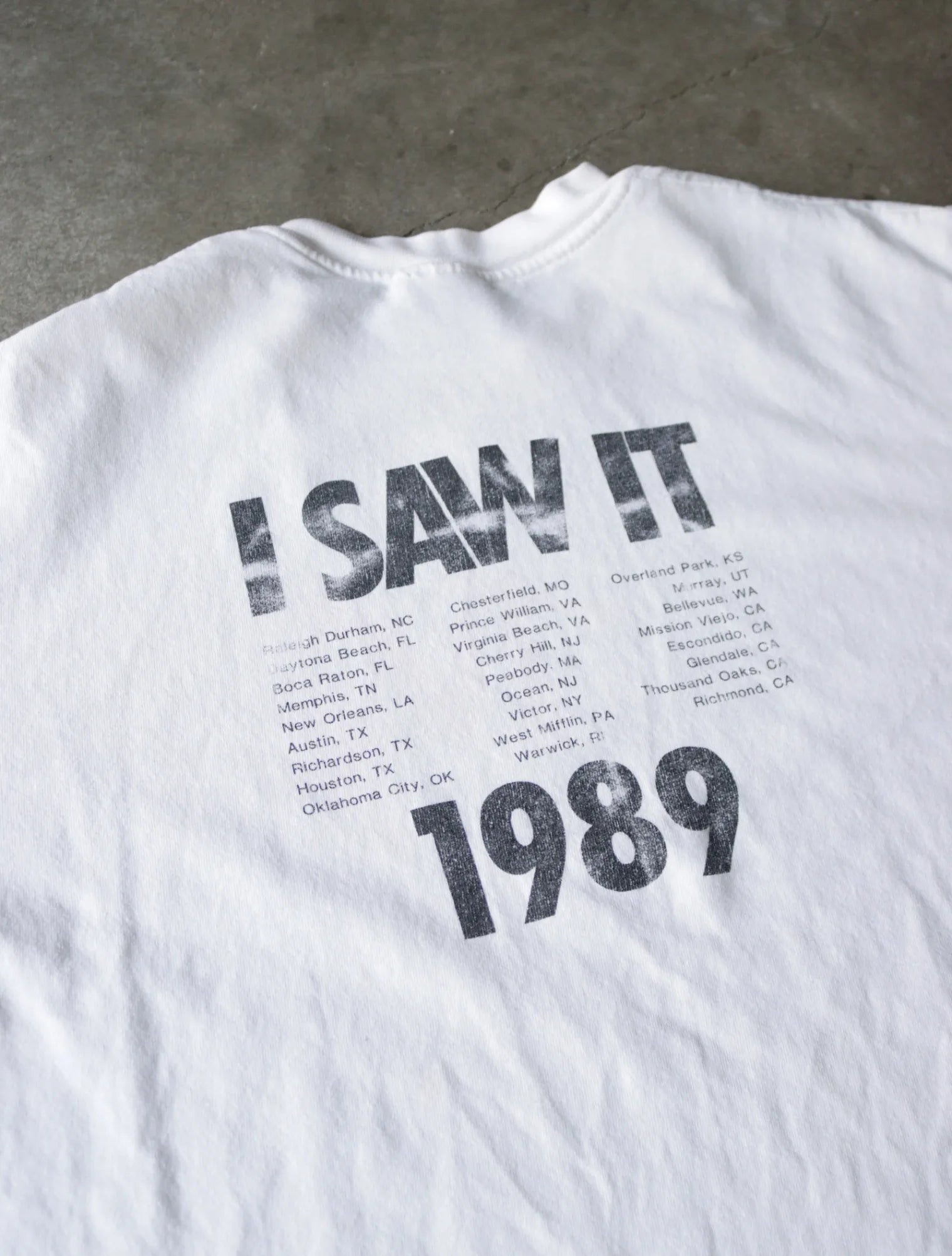 1980S MTV BAND TEE